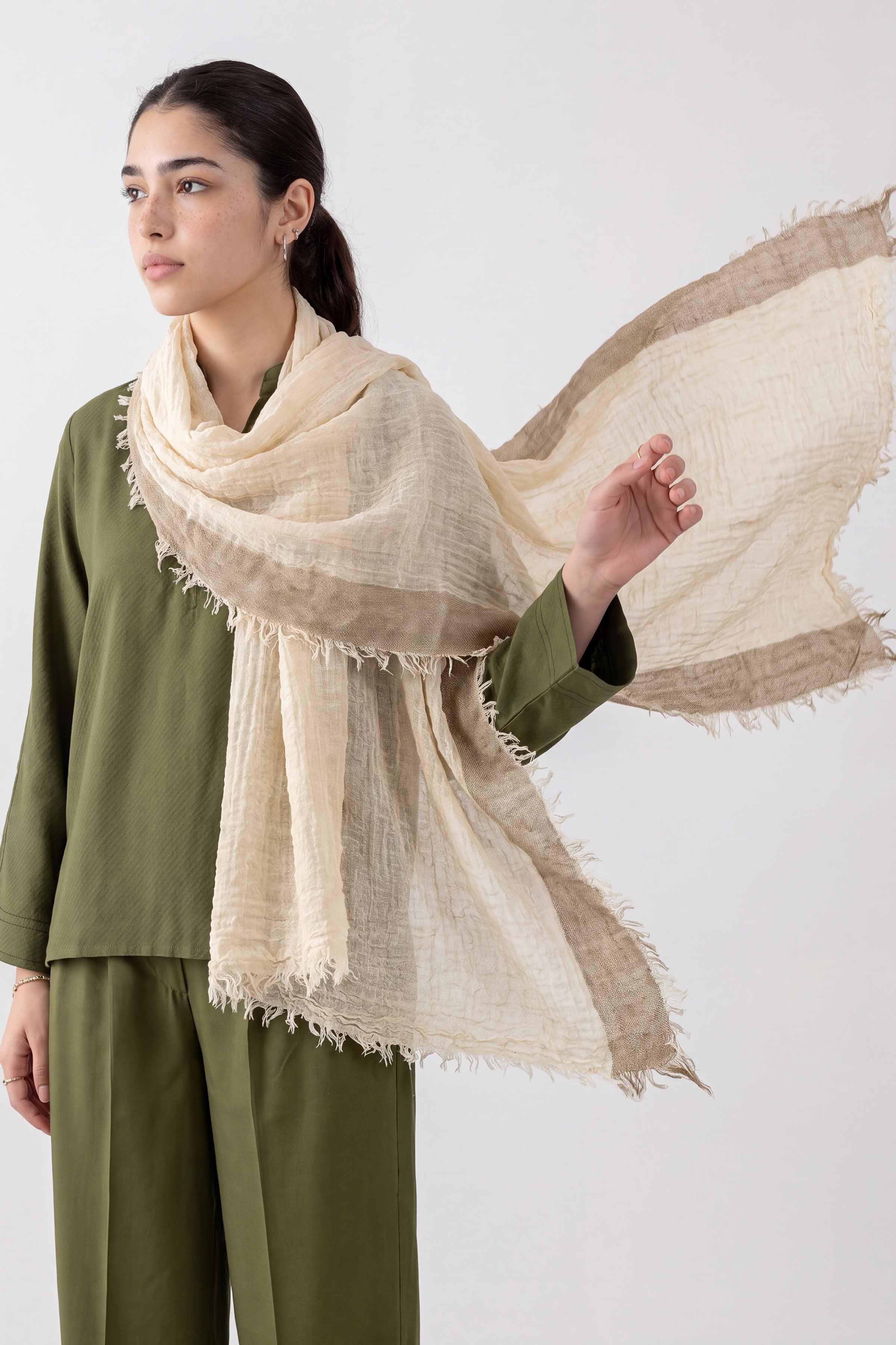 Off White Women Scarf-447432107