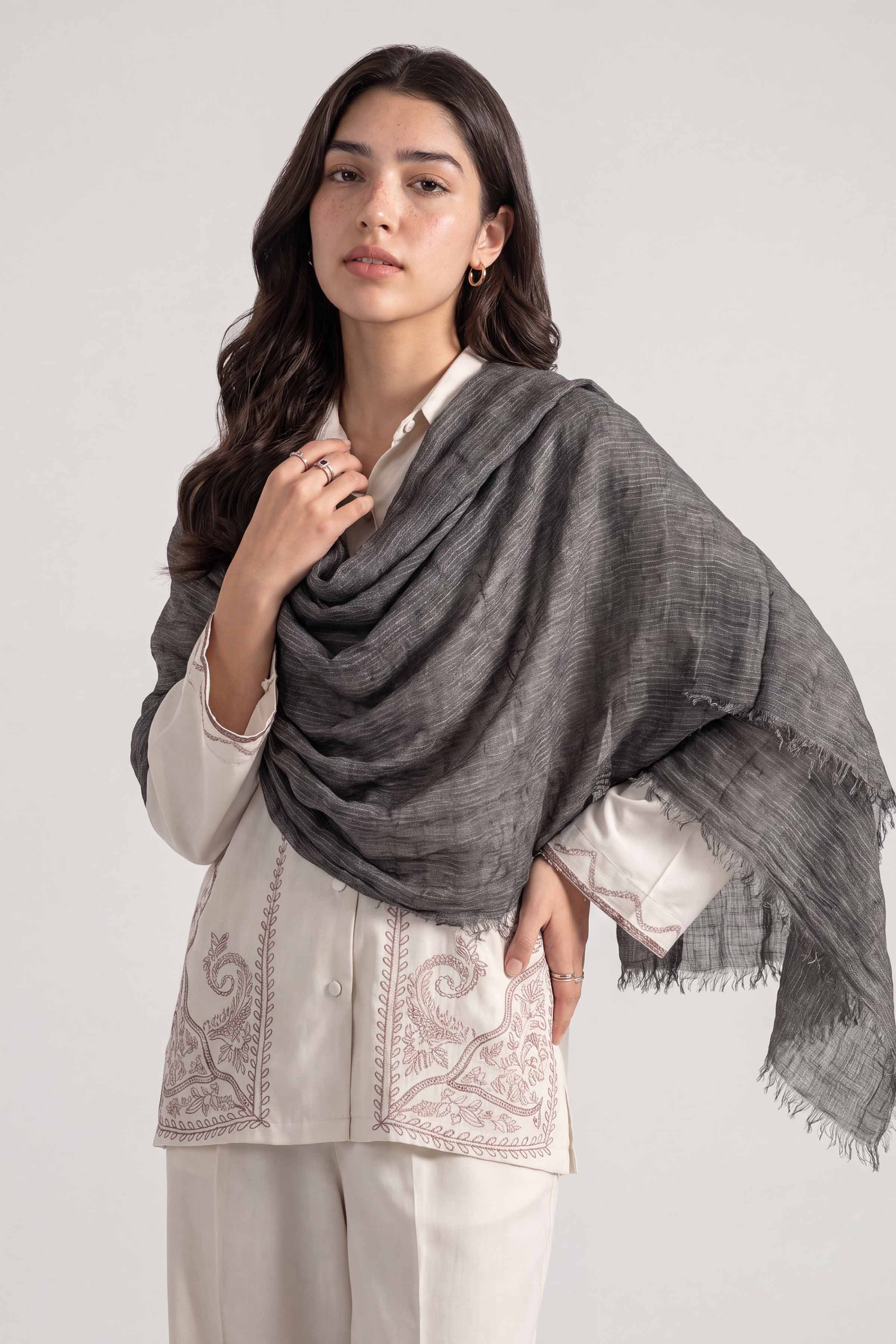 Black Women Scarf-447442103