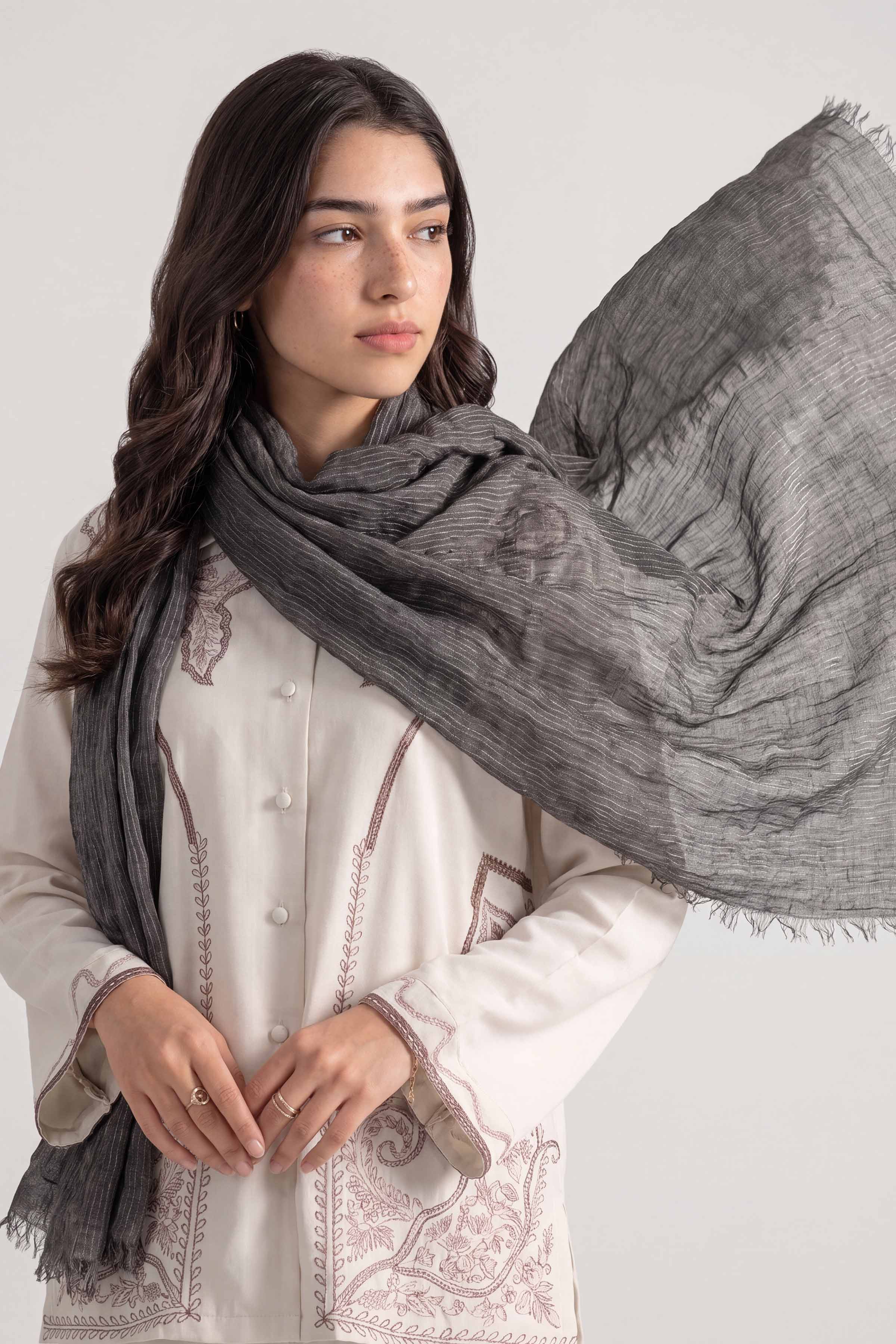 Black Women Scarf-447442103