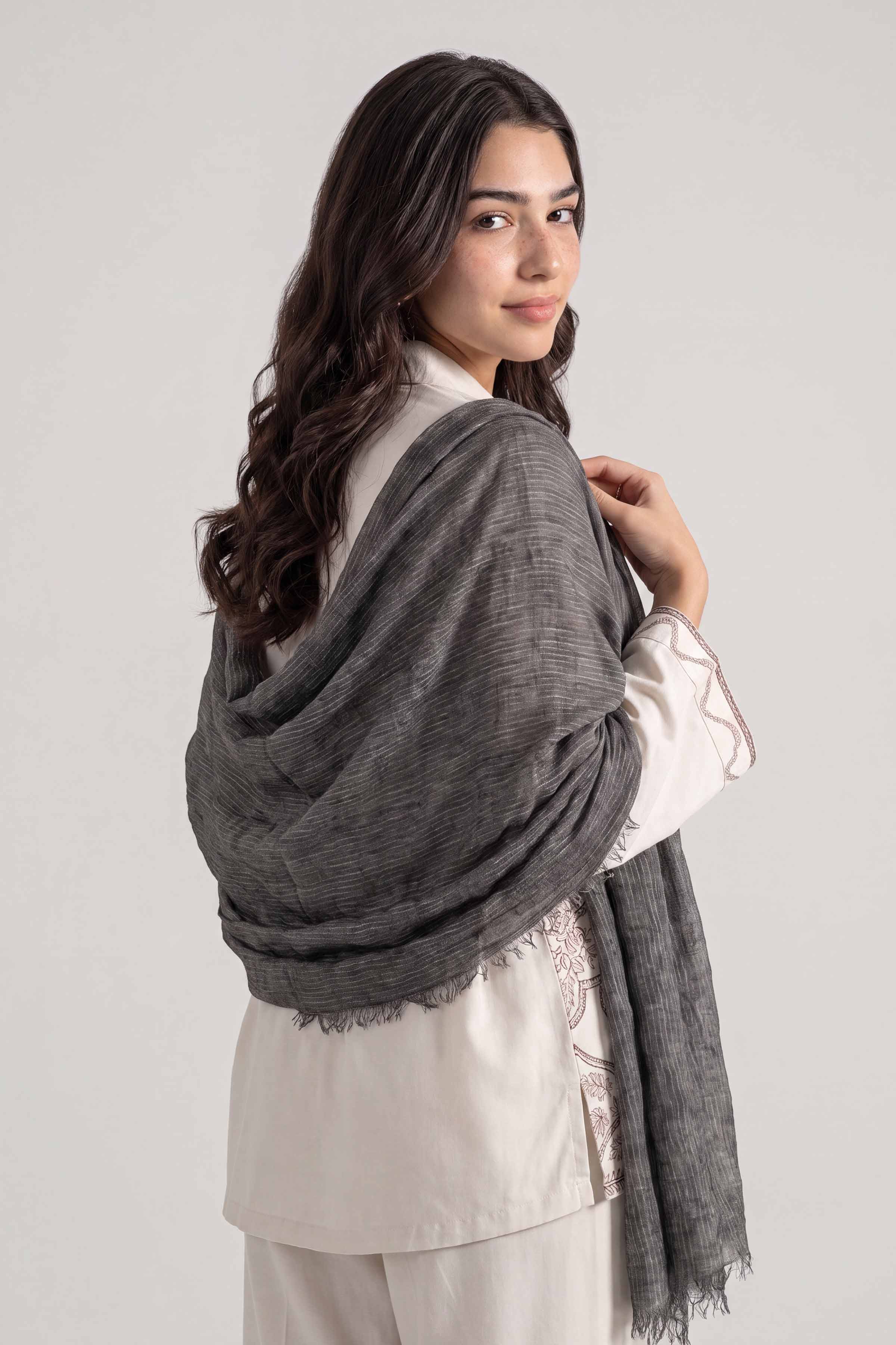 Black Women Scarf-447442103