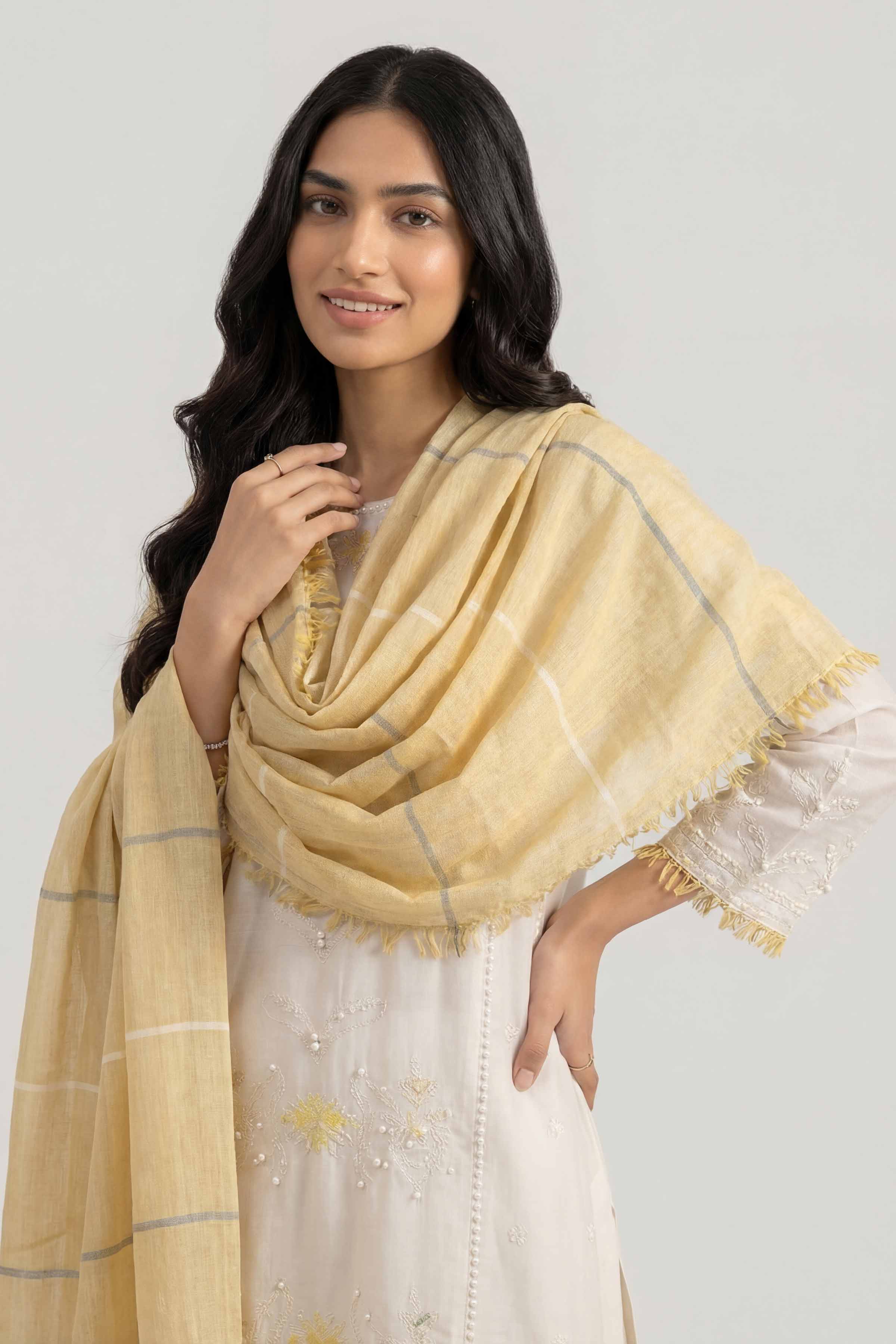 Off White Women Scarf-447472107
