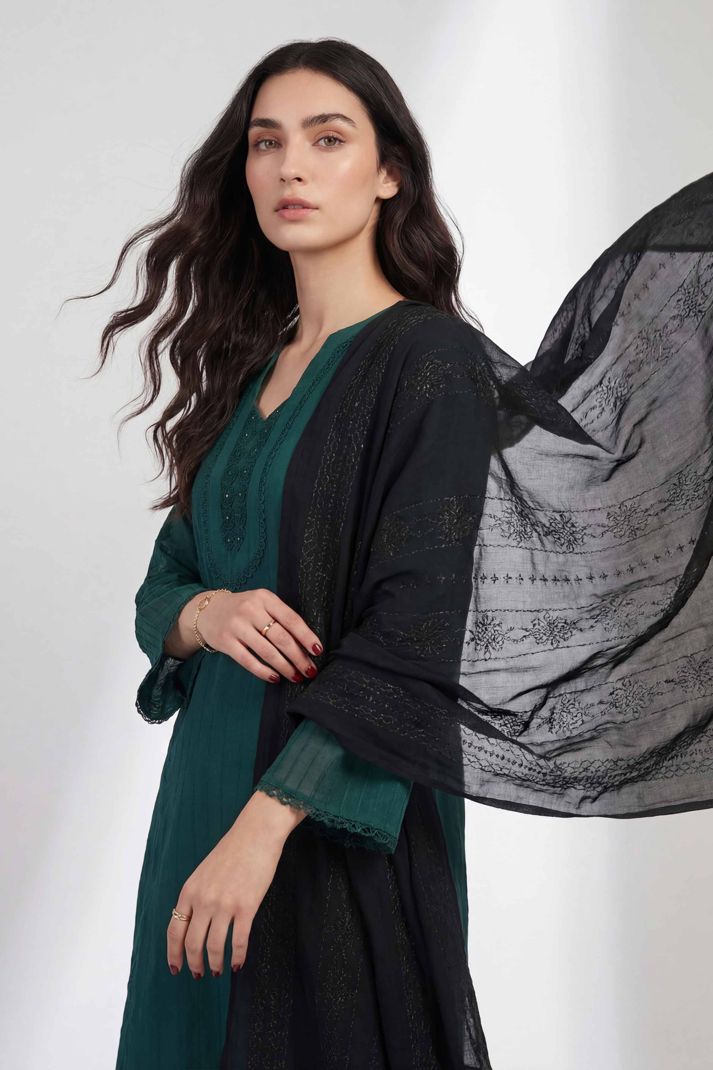 Black Women Scarf-447492103