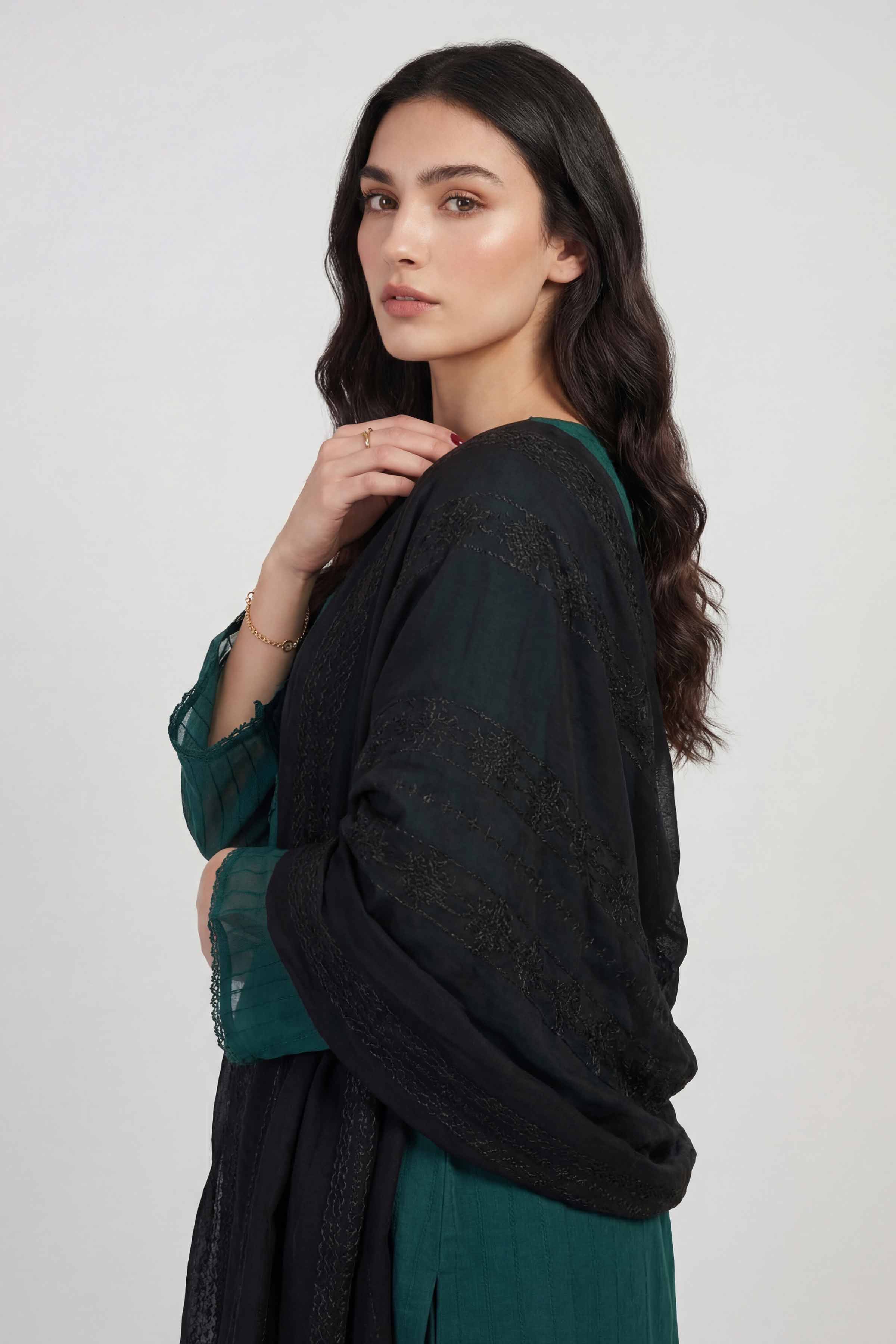 Black Women Scarf-447492103