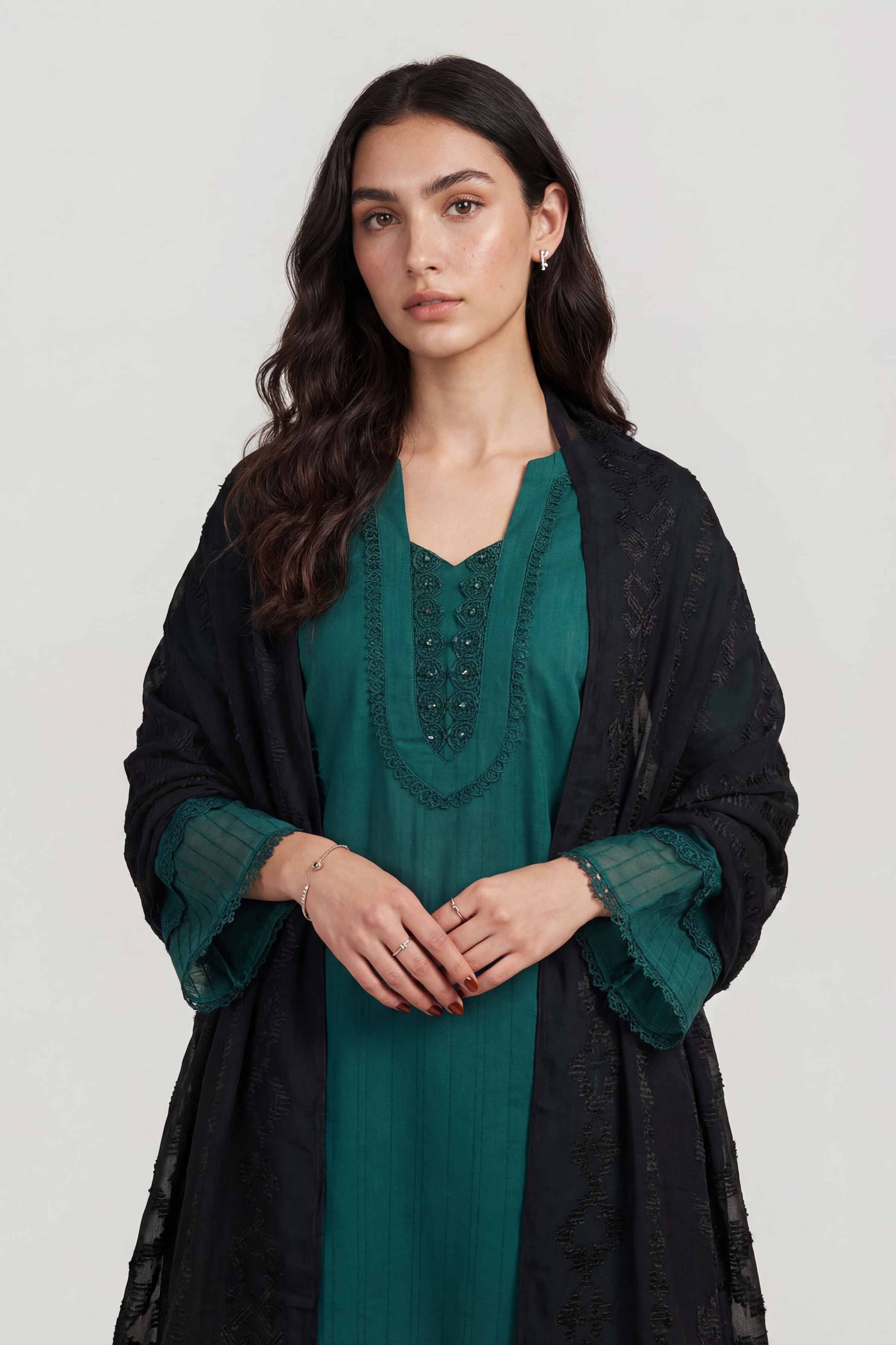 Black Women Scarf-447502103