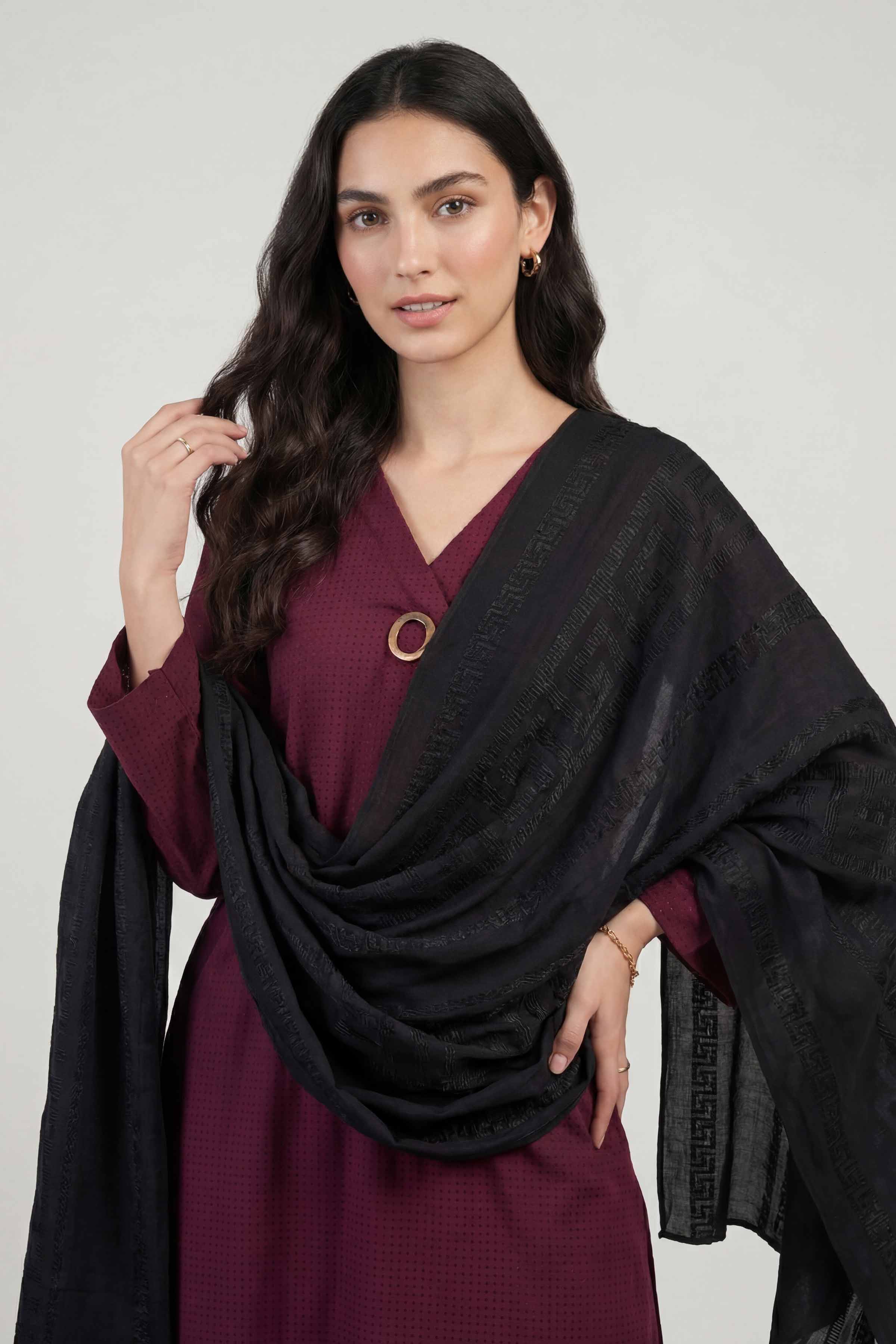 Black Women Scarf-447512103