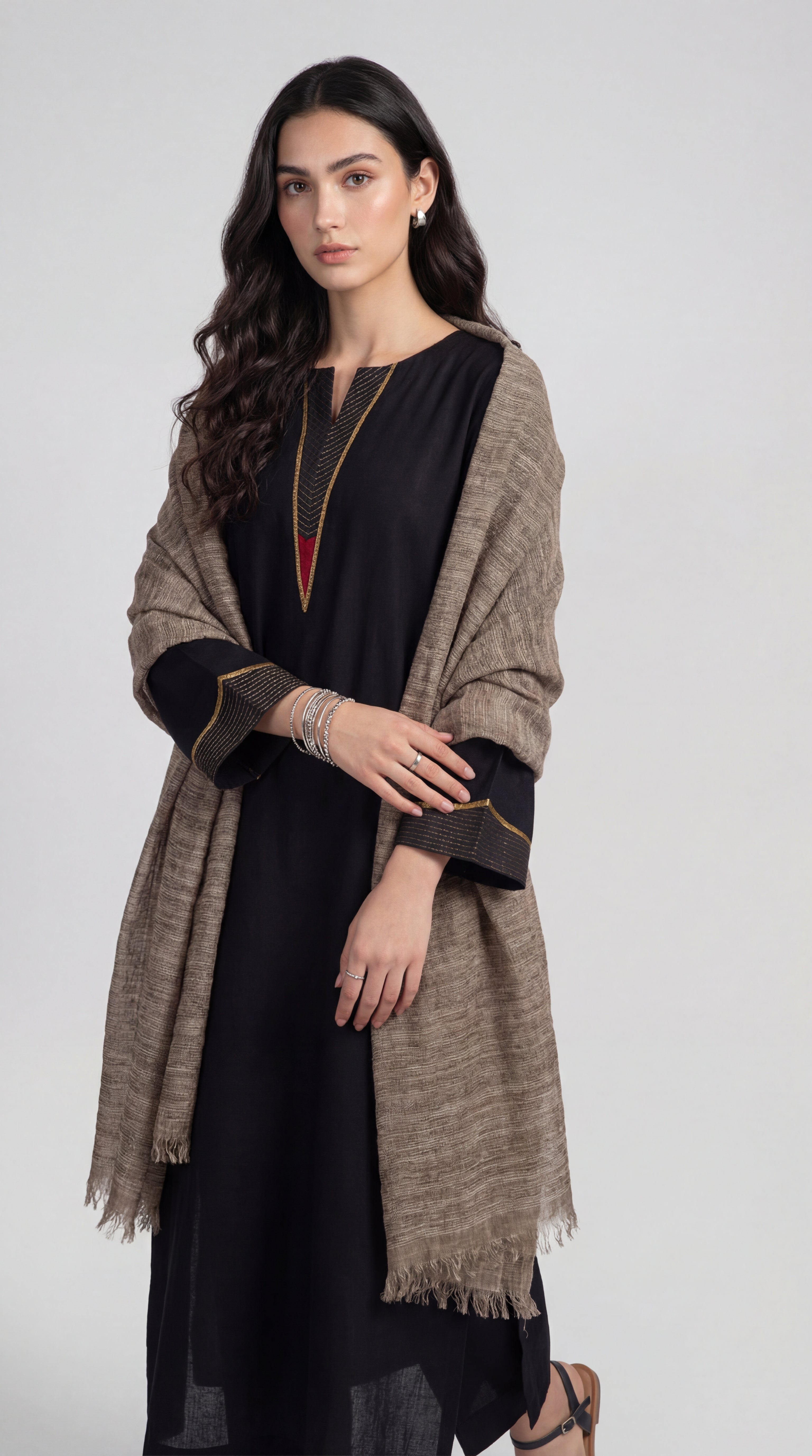 Coffee Women Scarf-447732117