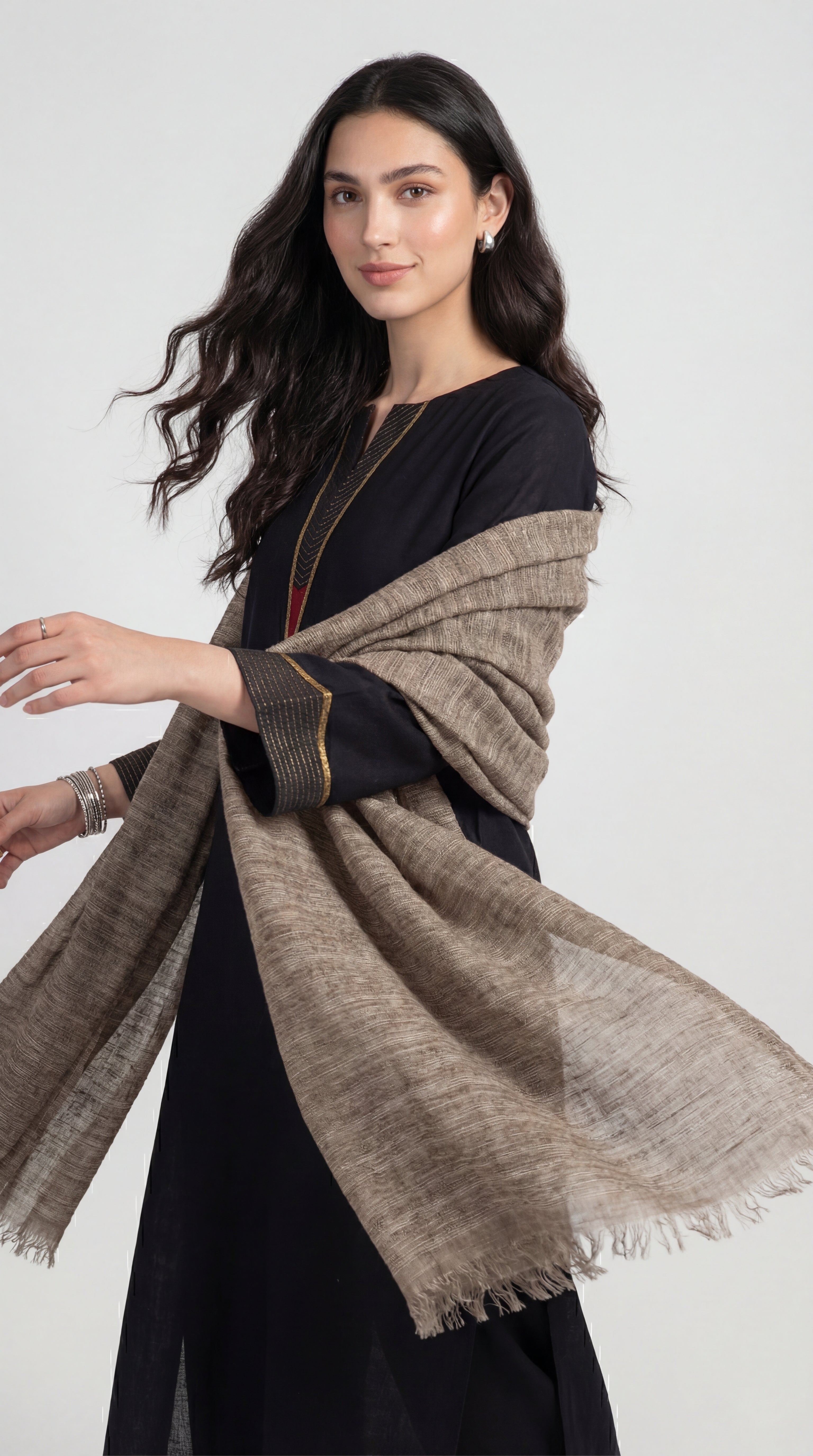 Coffee Women Scarf-447732117