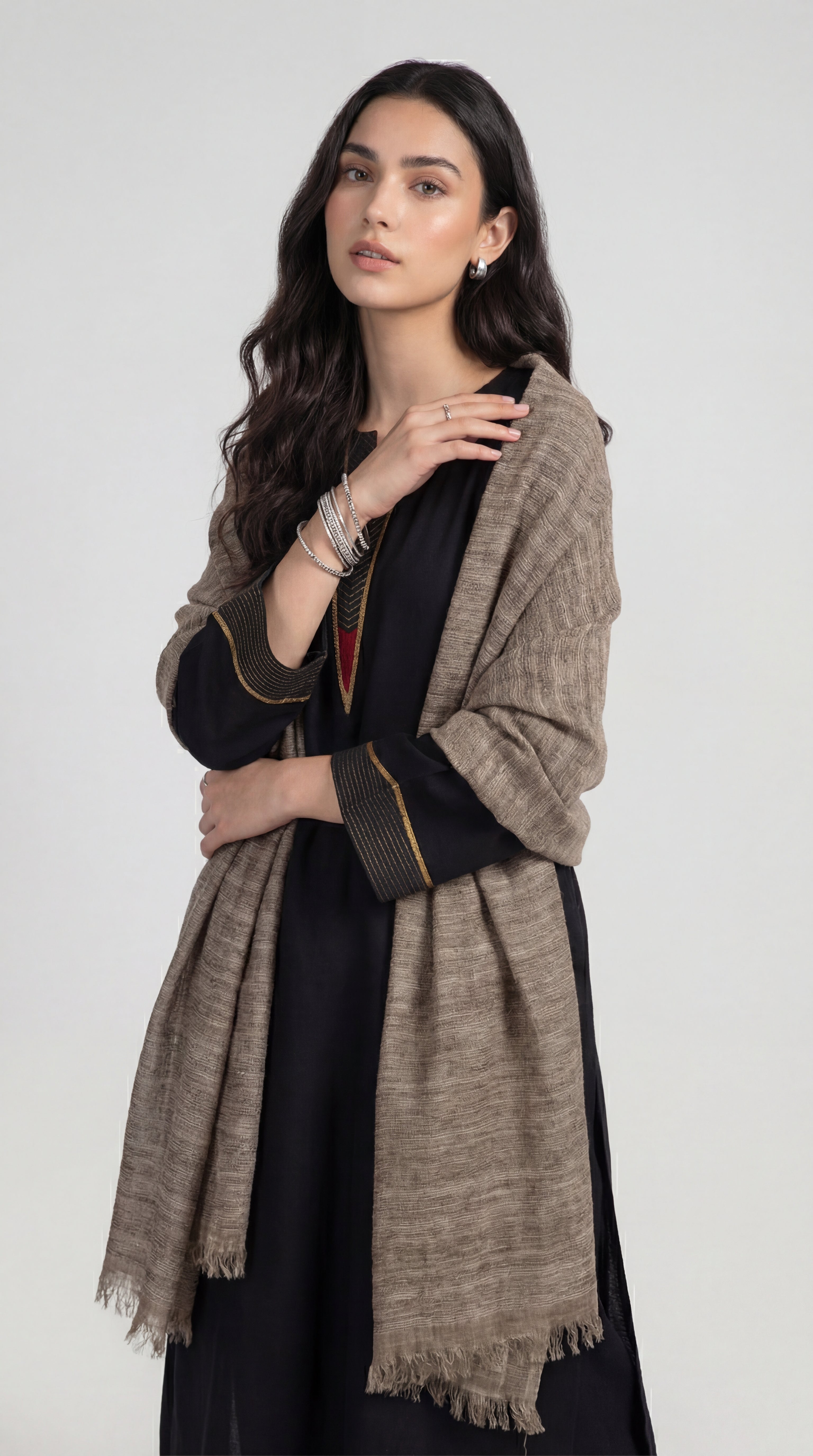 Coffee Women Scarf-447732117