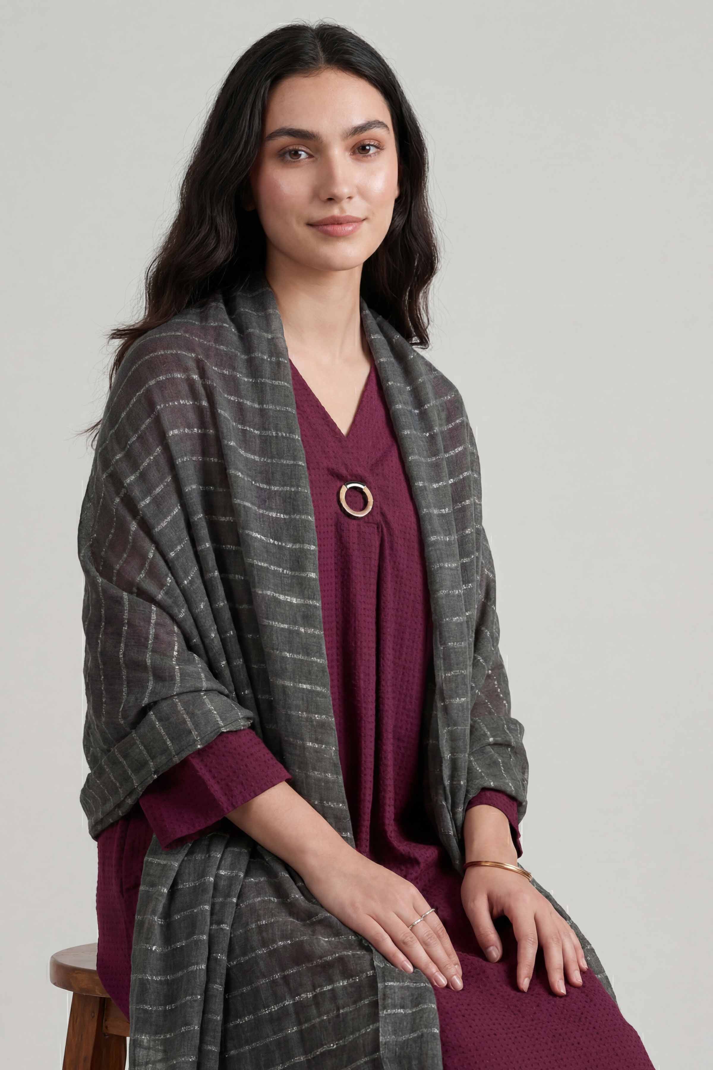 Black Women Scarf-447752103