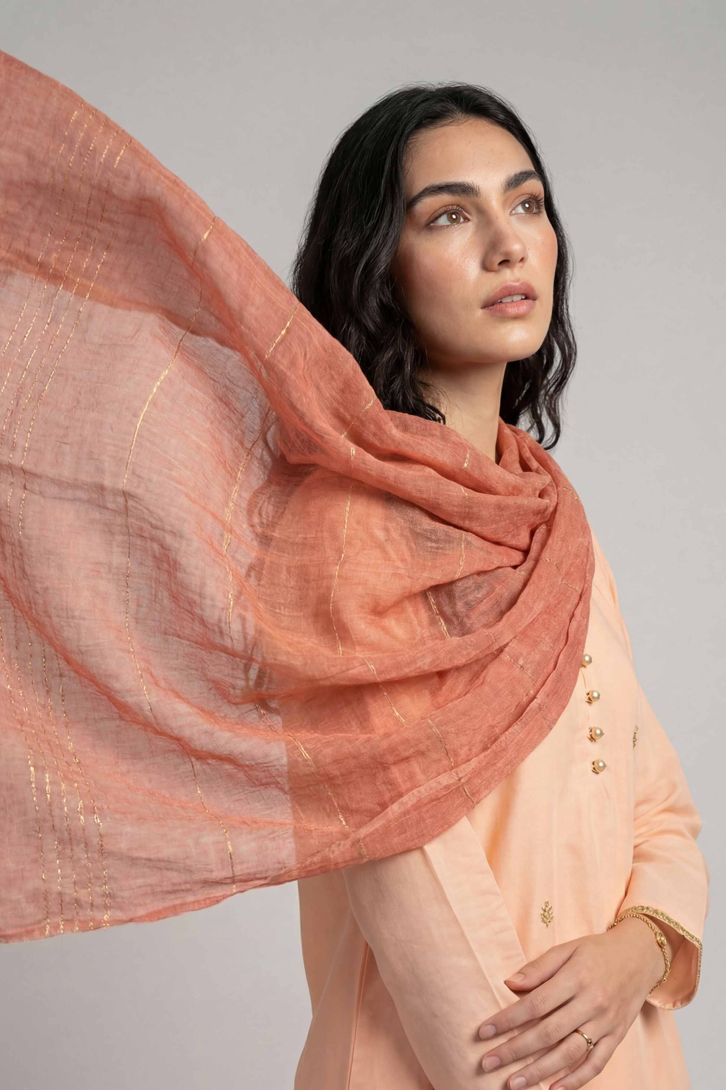 Red Women Scarf-447772101