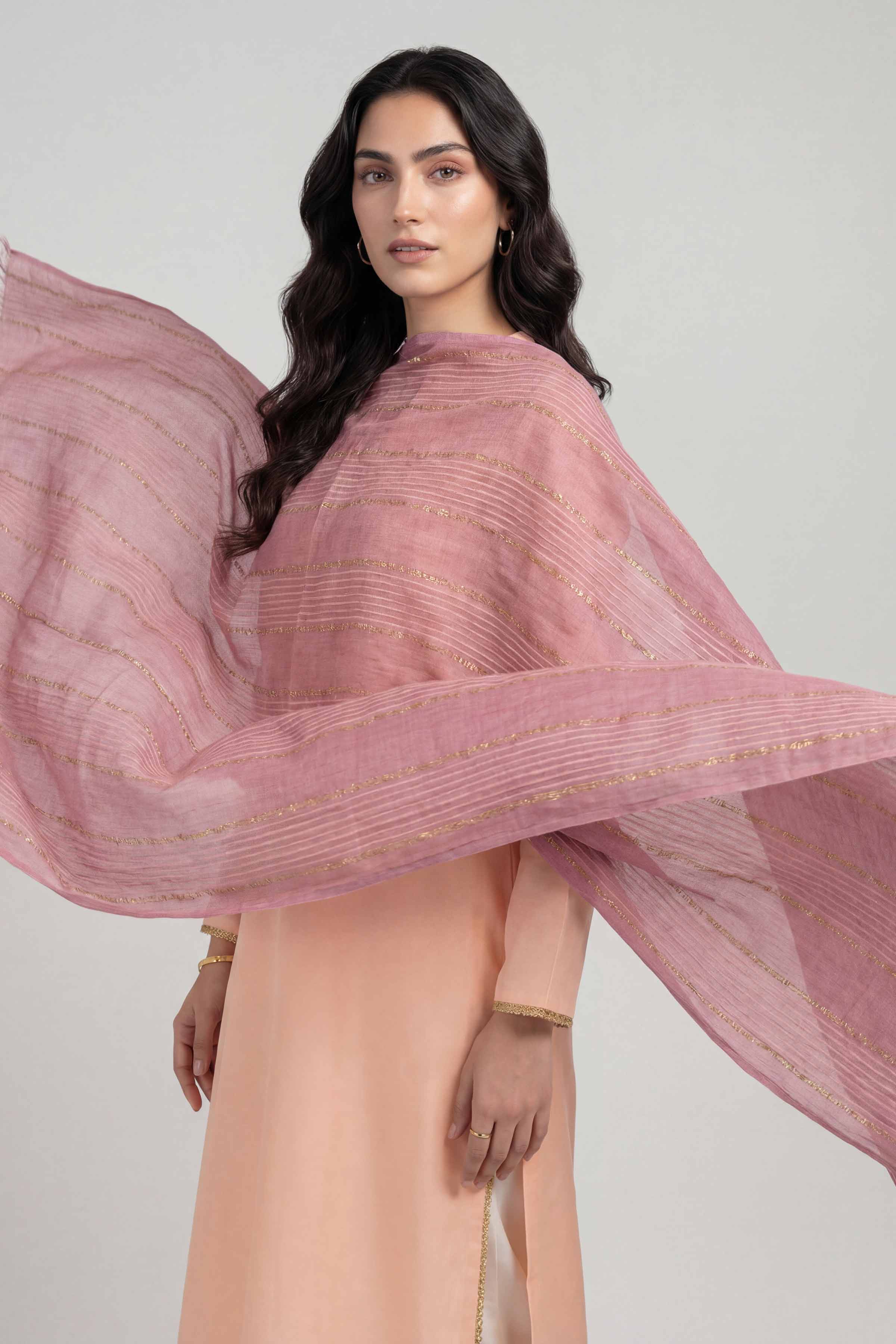 Purple Women Scarf-447792109