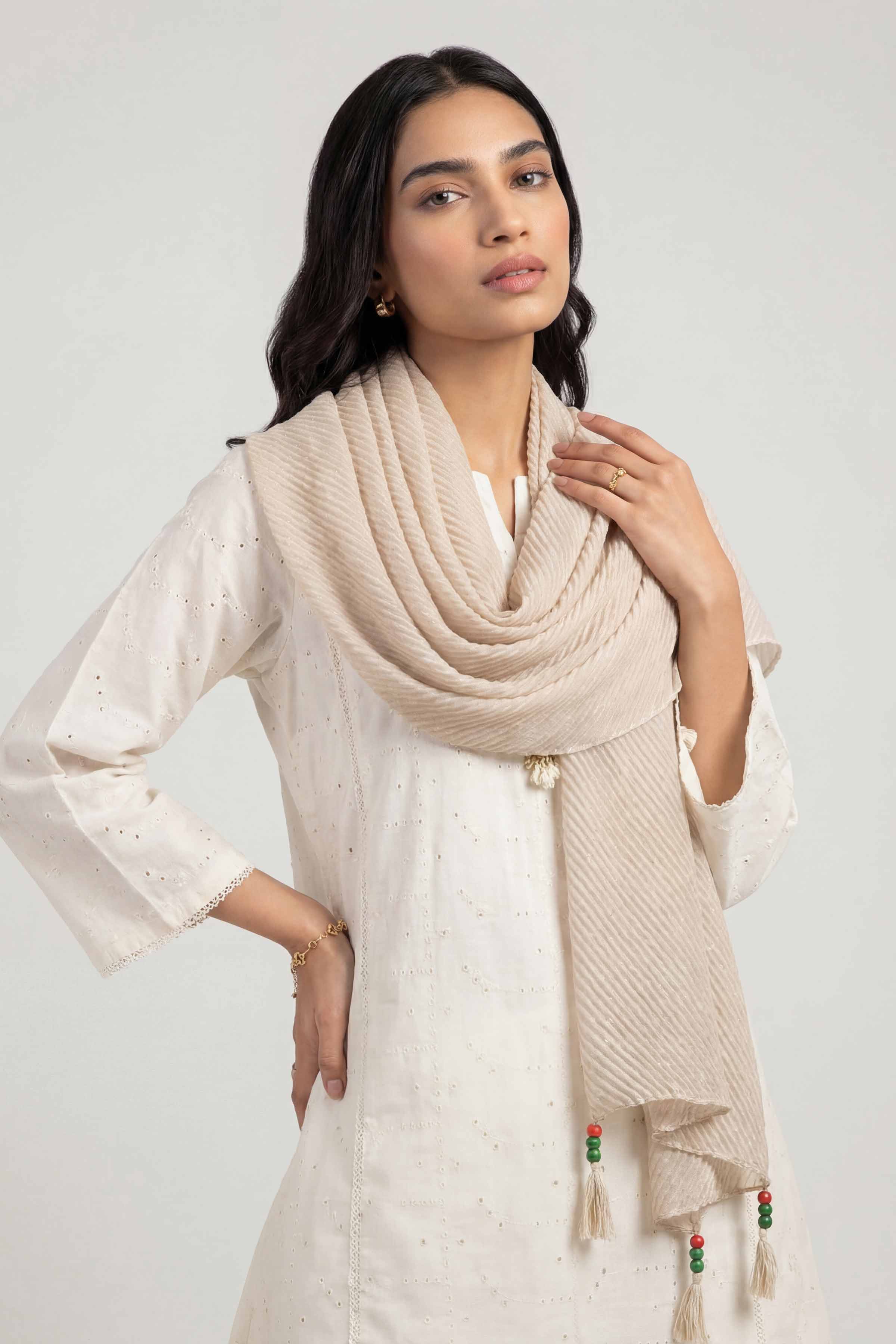 Off White Women Scarf-447842107