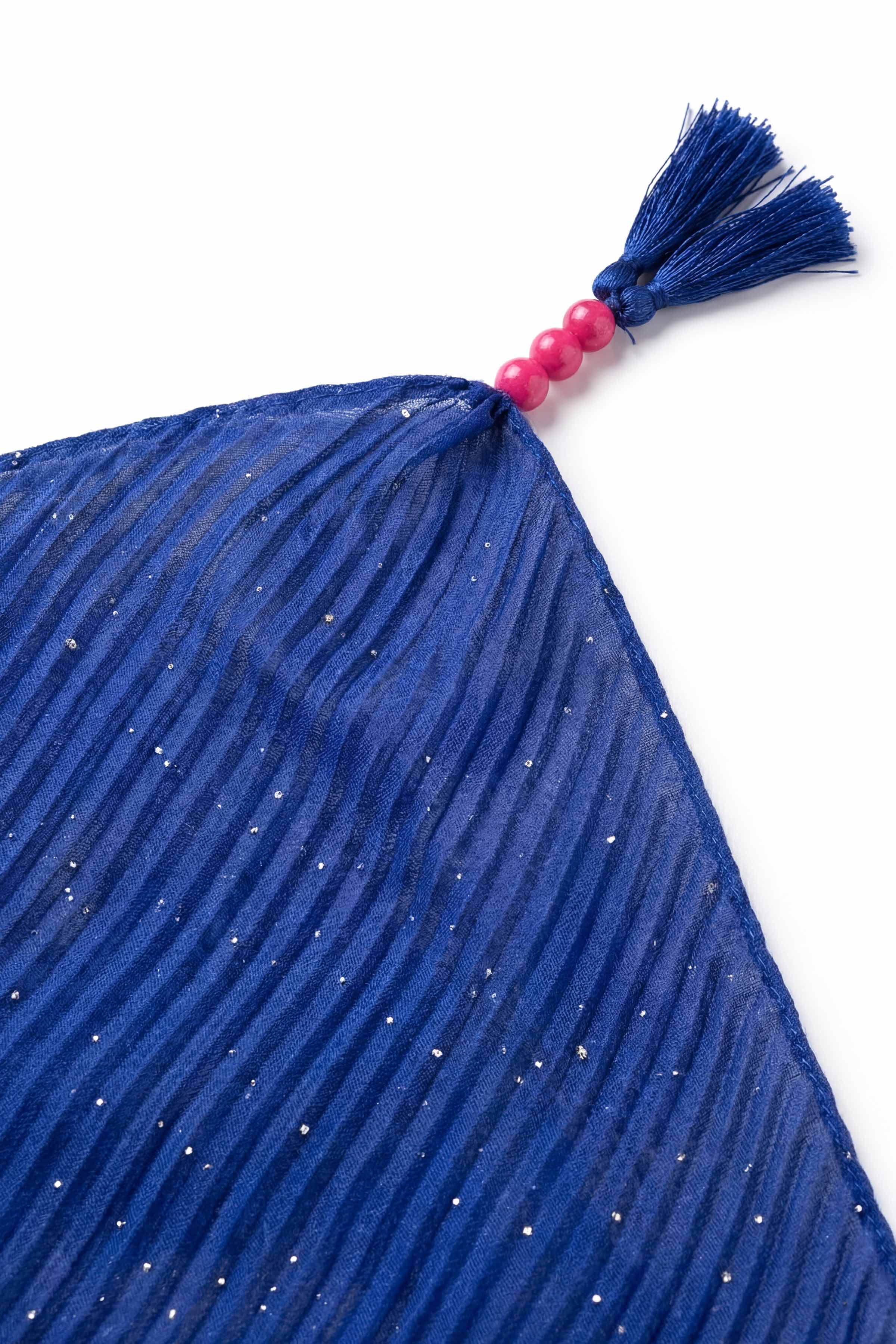 Blue Women Scarf-447842108