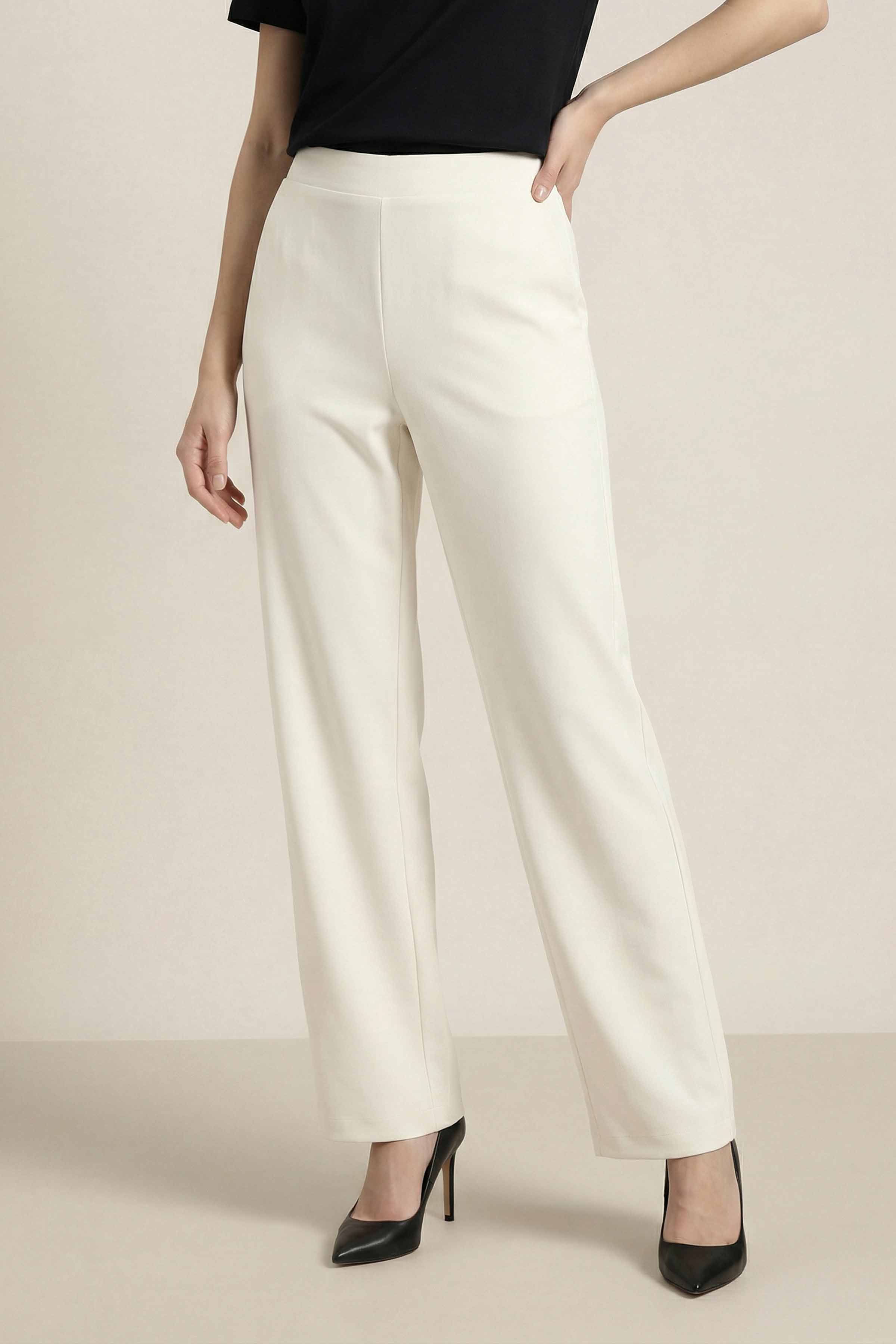 Off White Women Pants-447950107