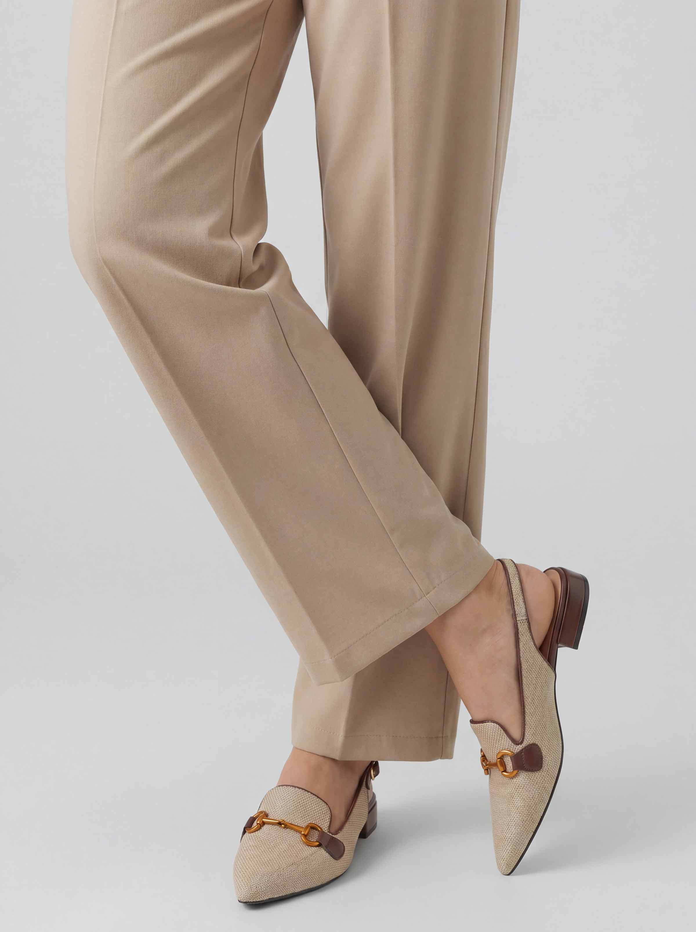 Dyed Pants-Beige
