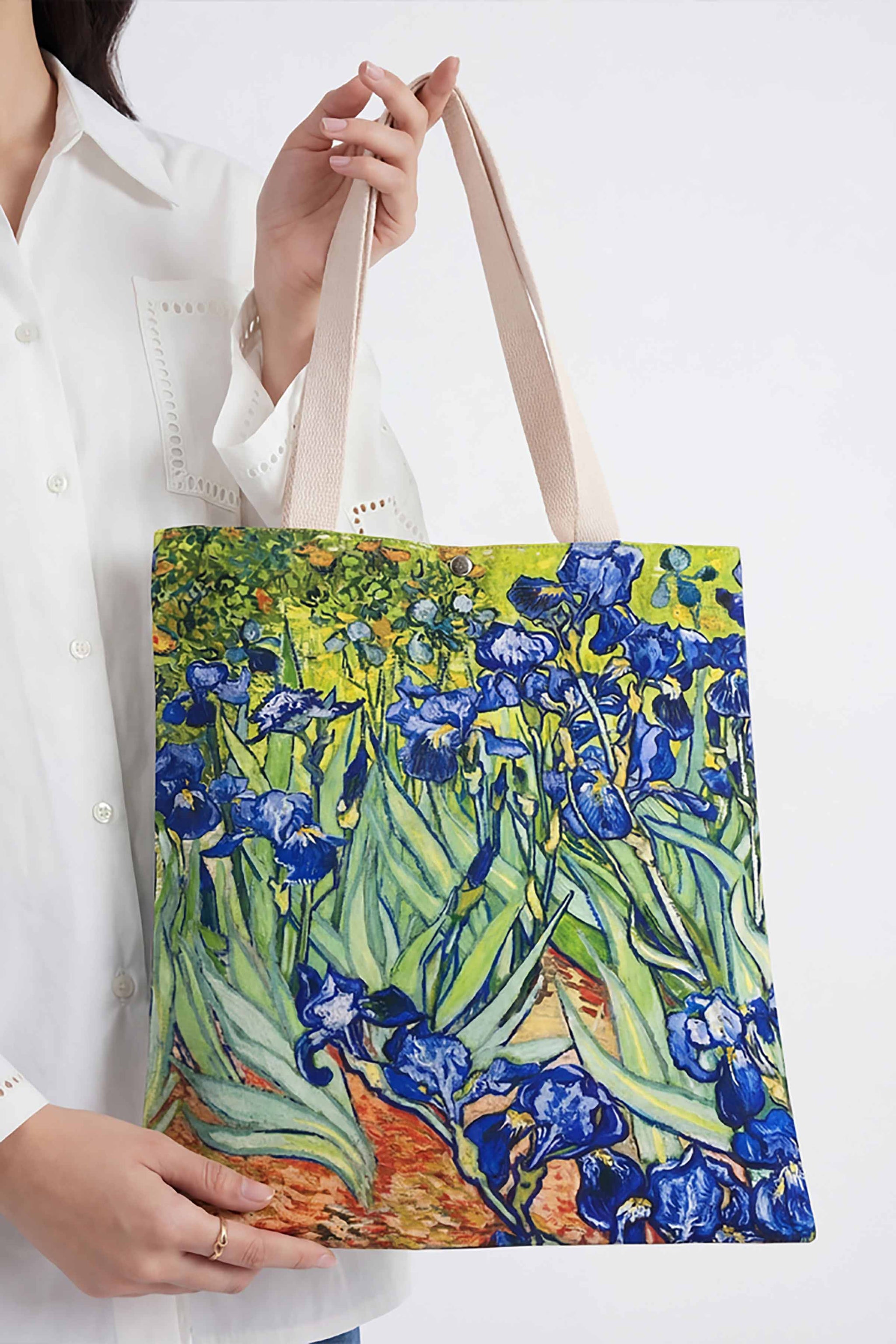 Blue Fabric Bag-448262108