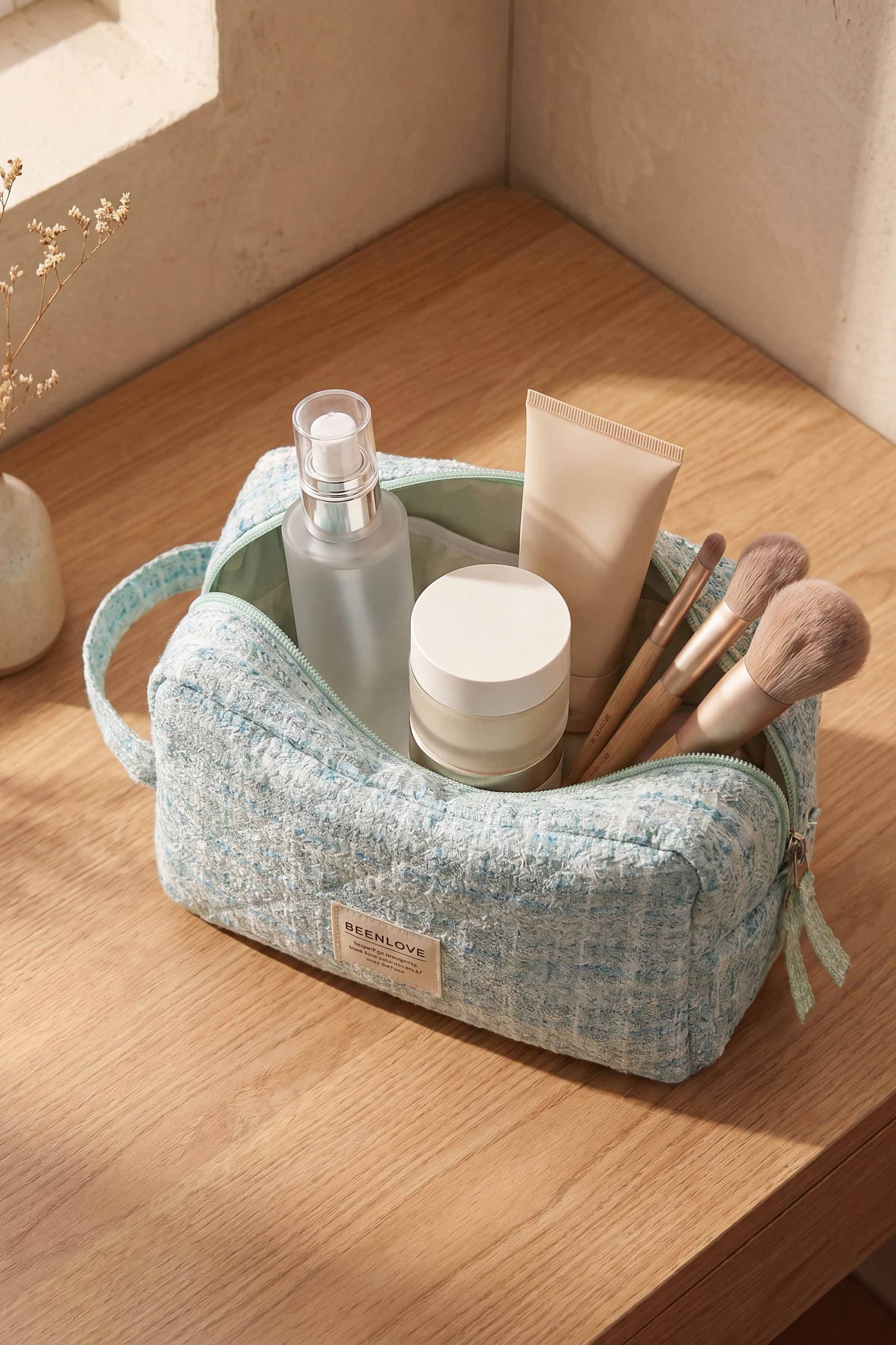 Blue Vanity Bag-448362108