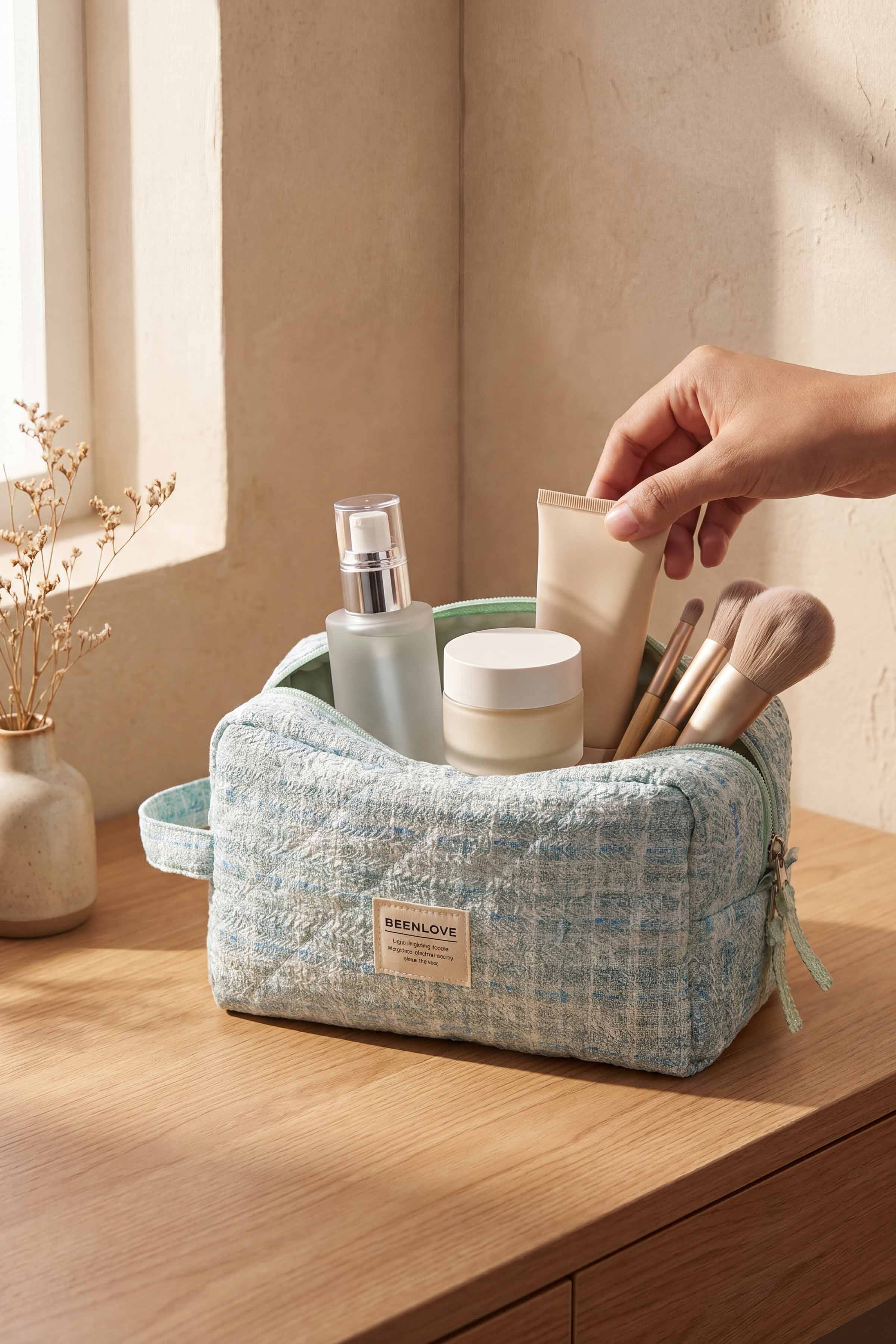 Blue Vanity Bag-448362108