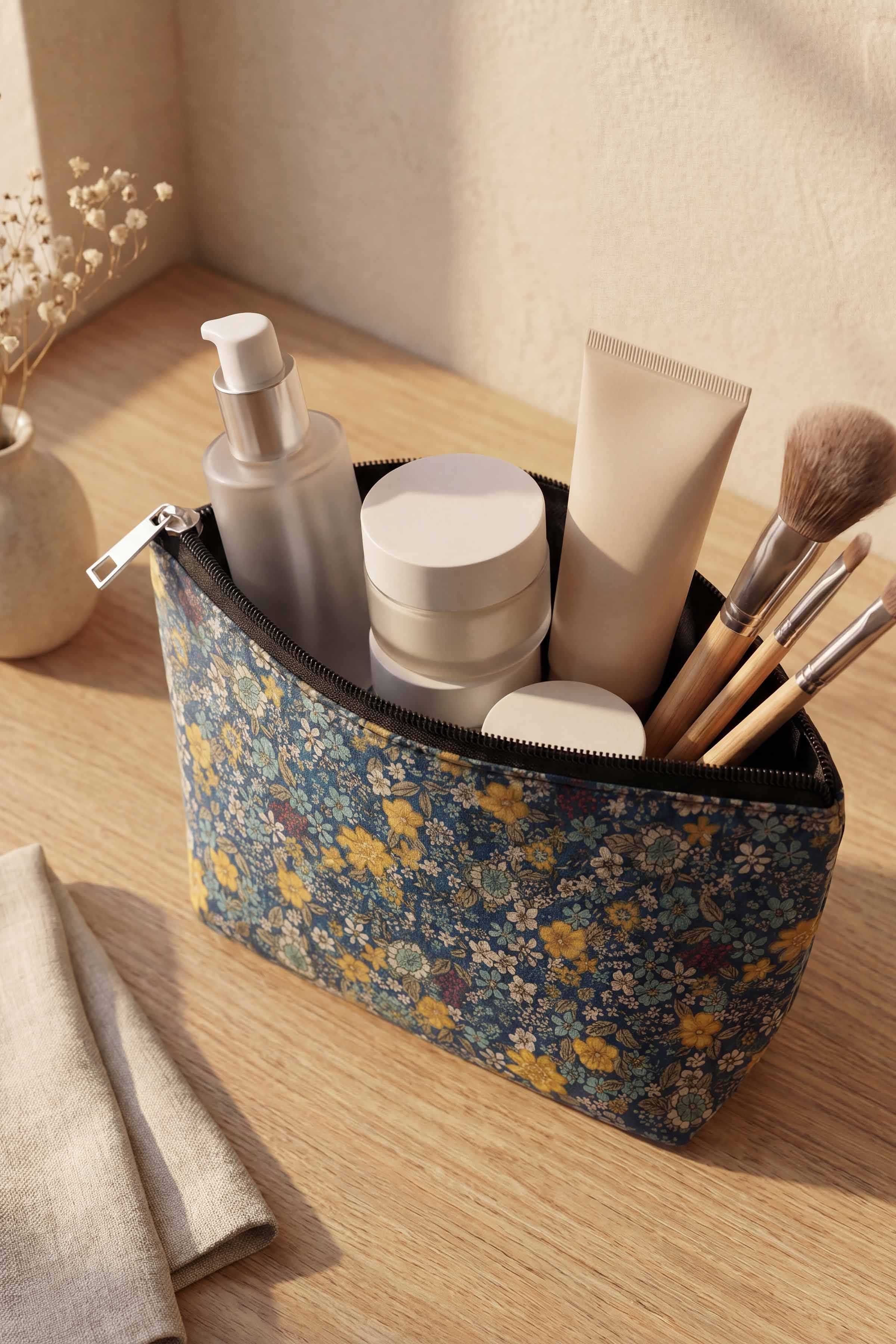 Blue Vanity Bag-448372108