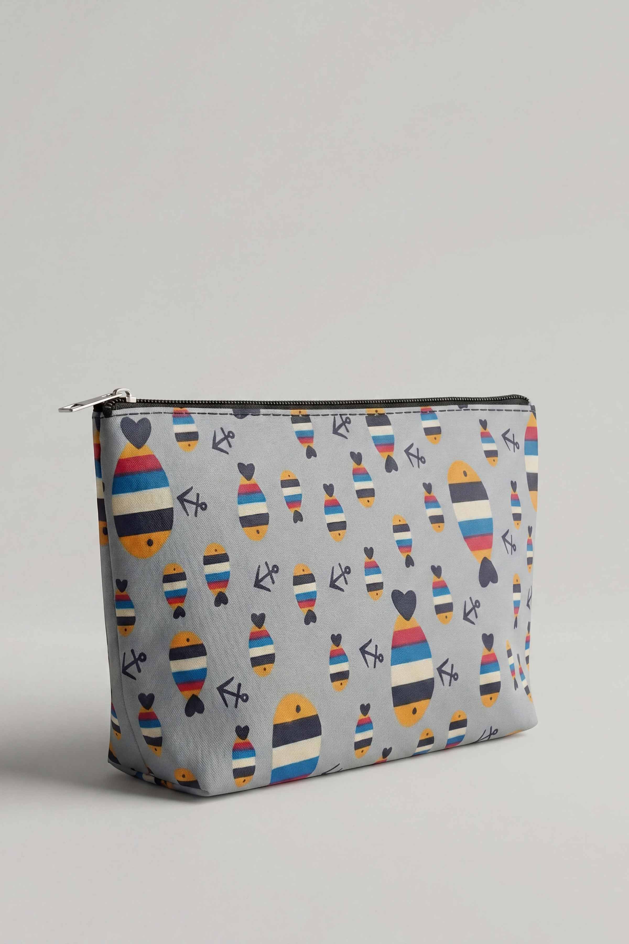Grey Vanity Bag-448372111