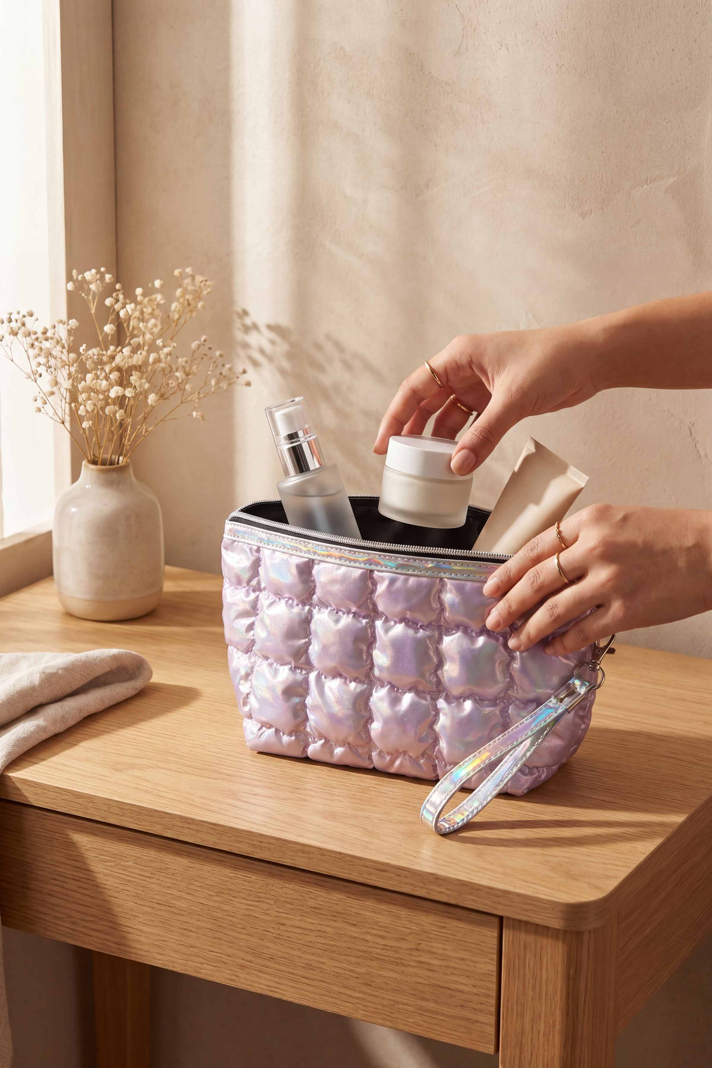 Purple Vanity Bag-448442109