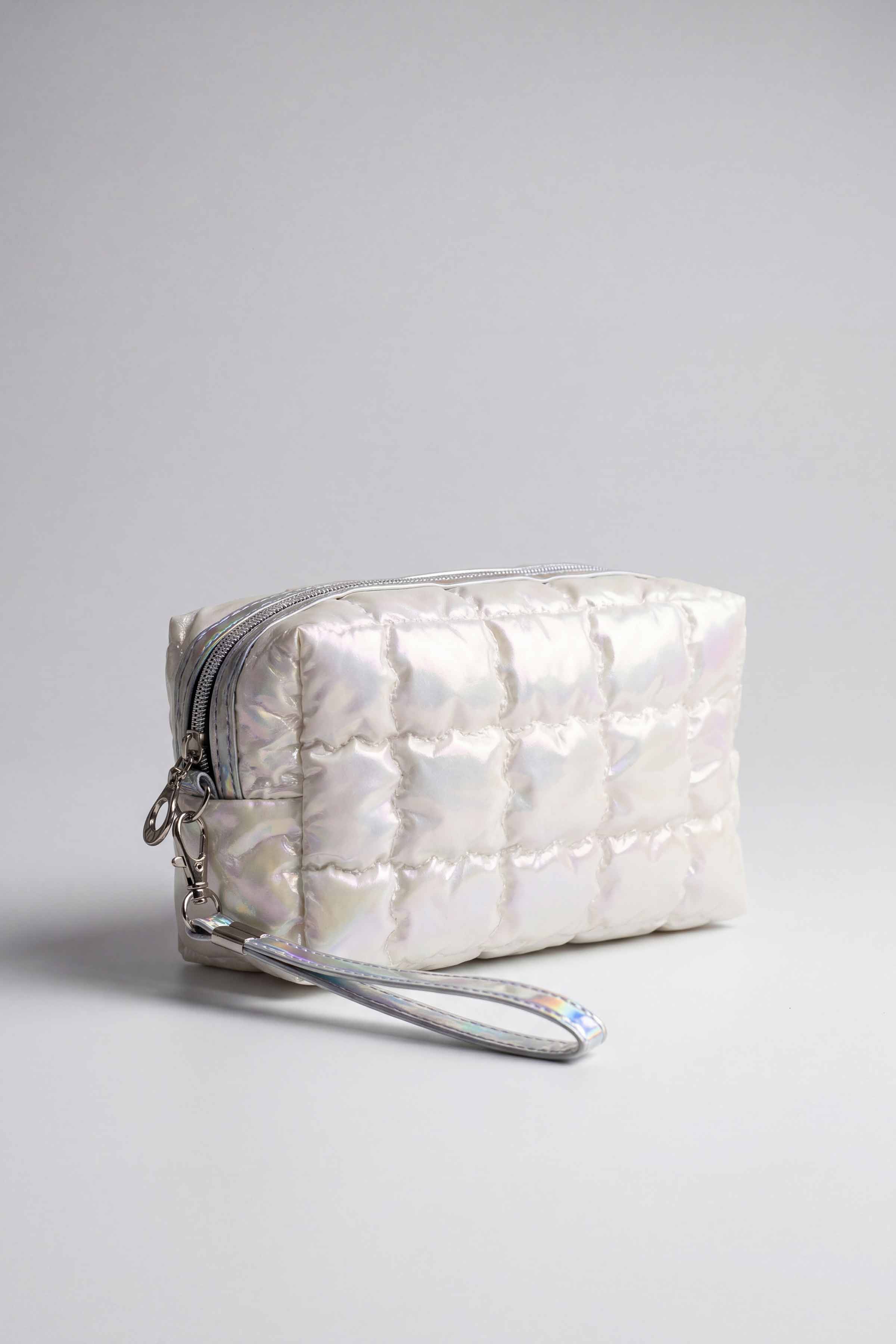 Silver Vanity Bag-448442120