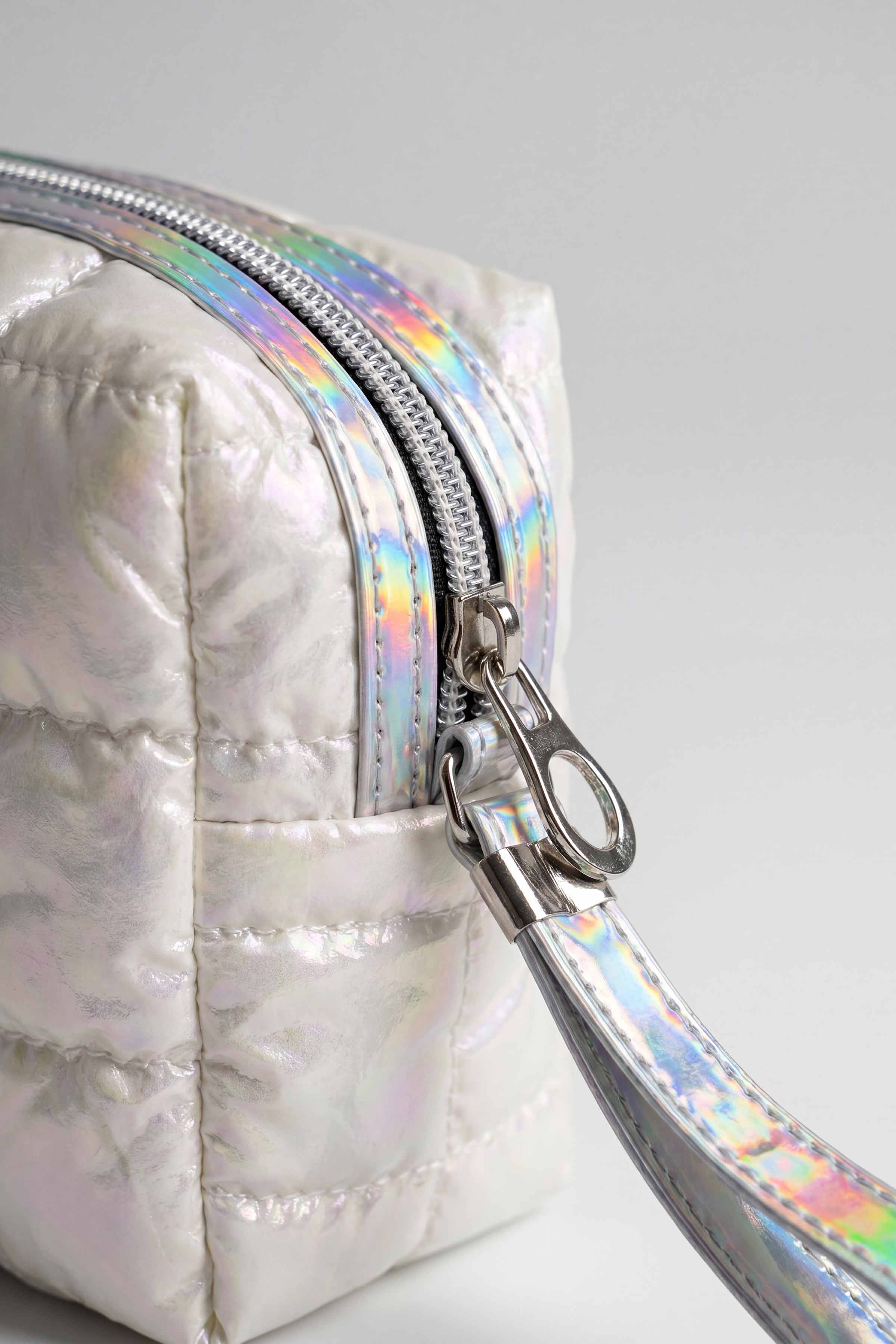 Silver Vanity Bag-448442120