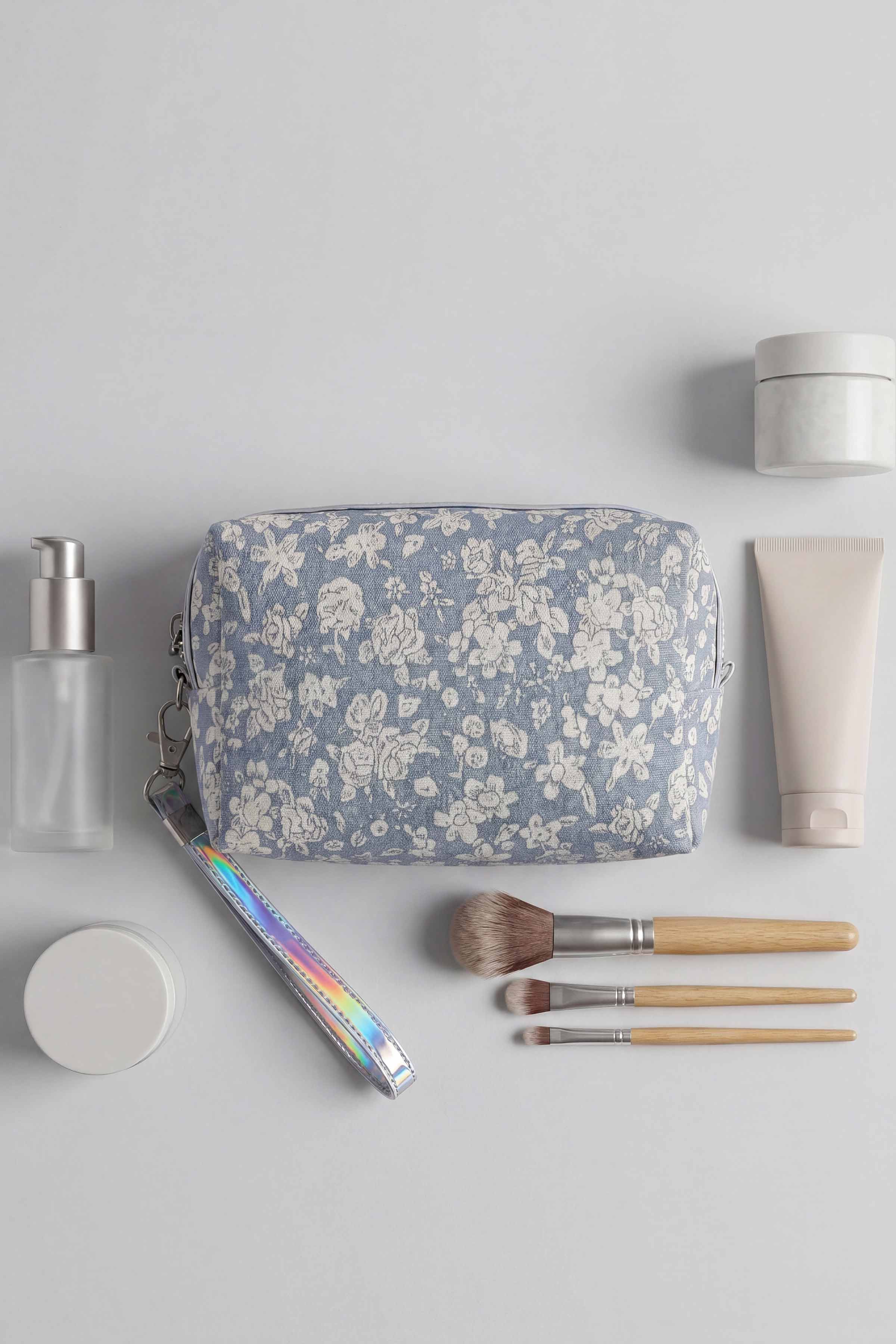 Blue Vanity Bag-448452108