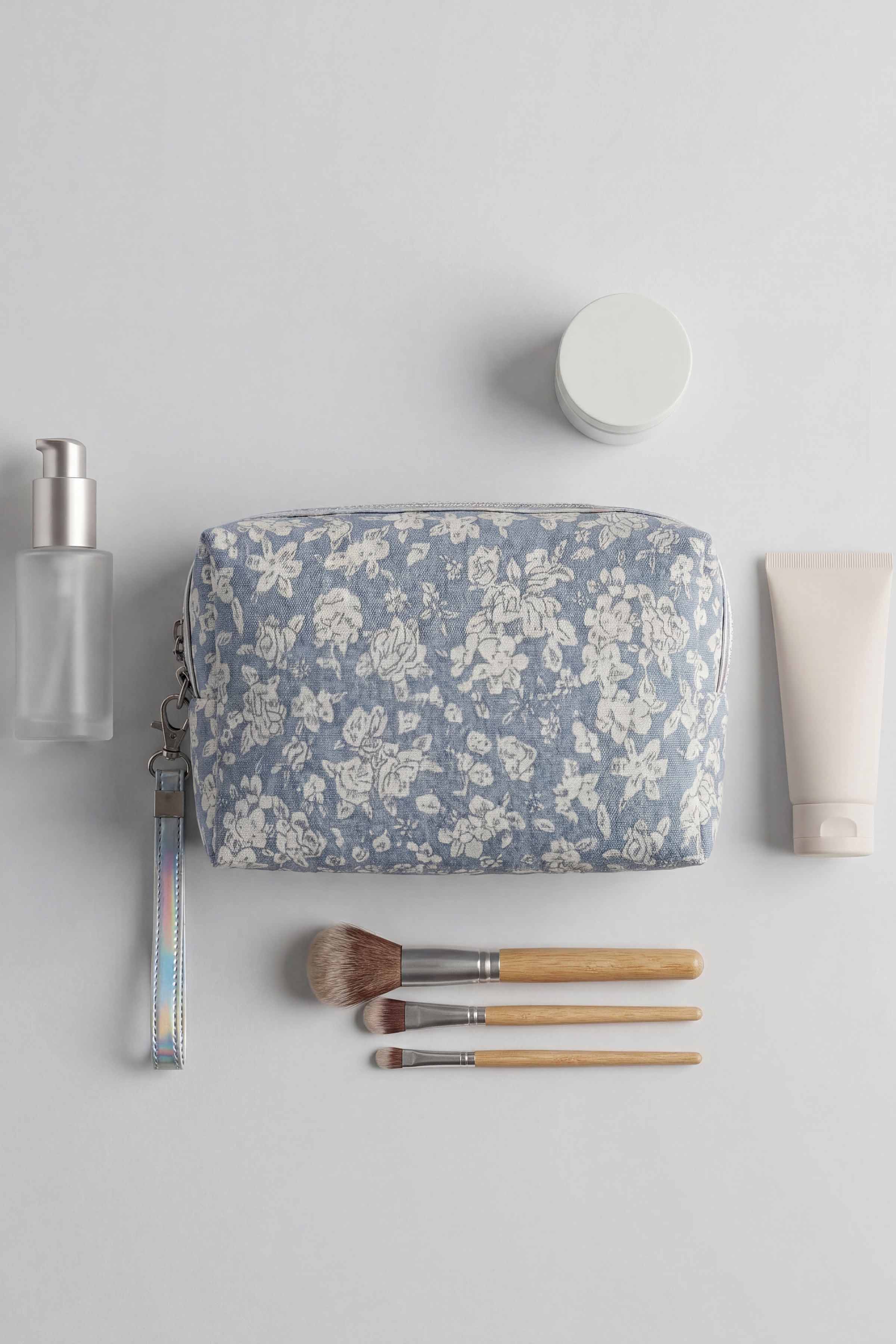 Blue Vanity Bag-448452108