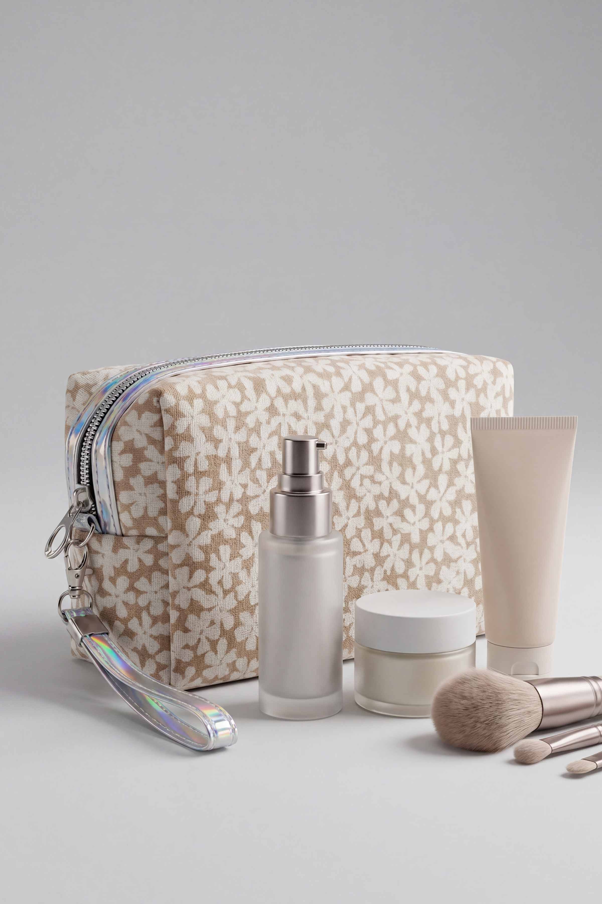 Beige Vanity Bag-448452118