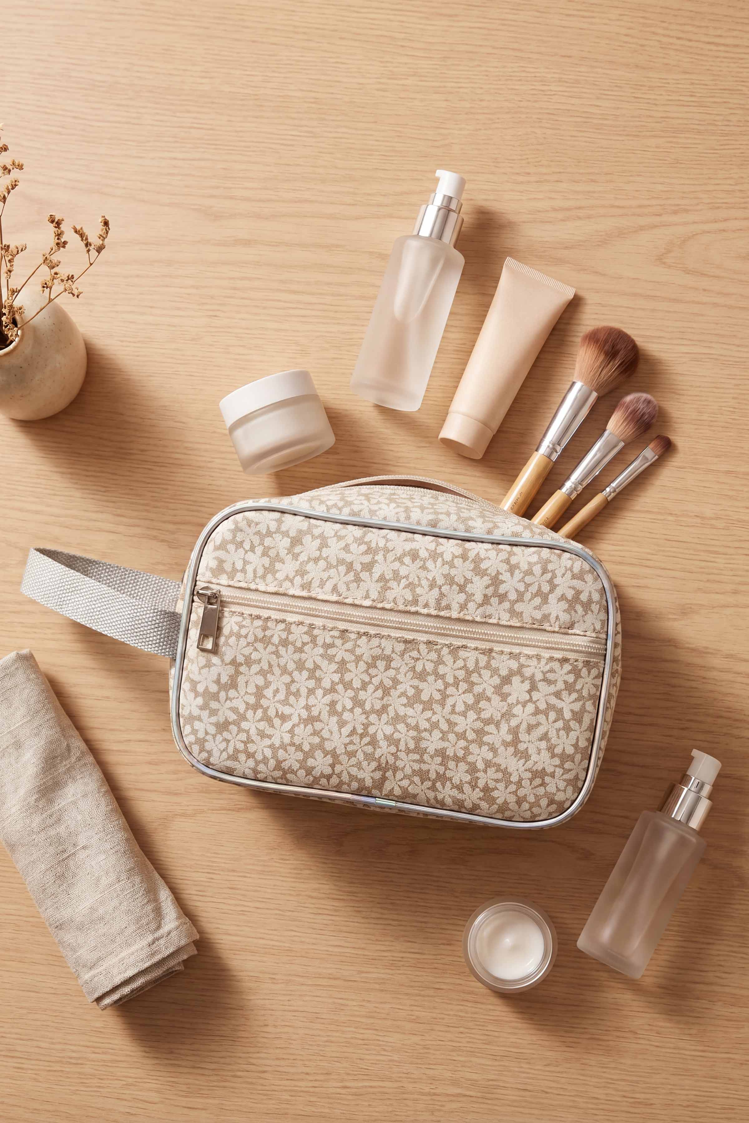 Beige Vanity Bag-448472118