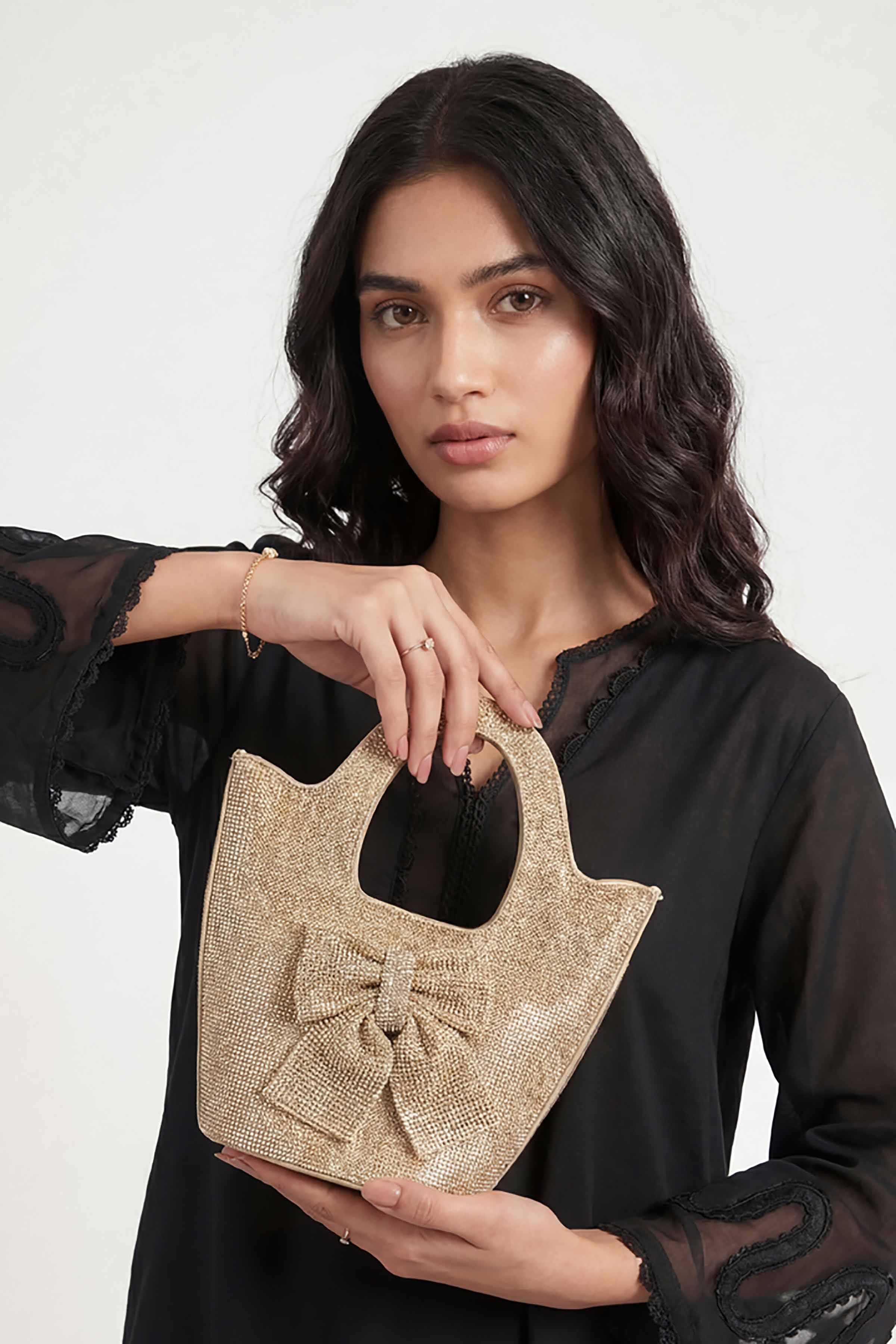 Gold Clutch-448522119