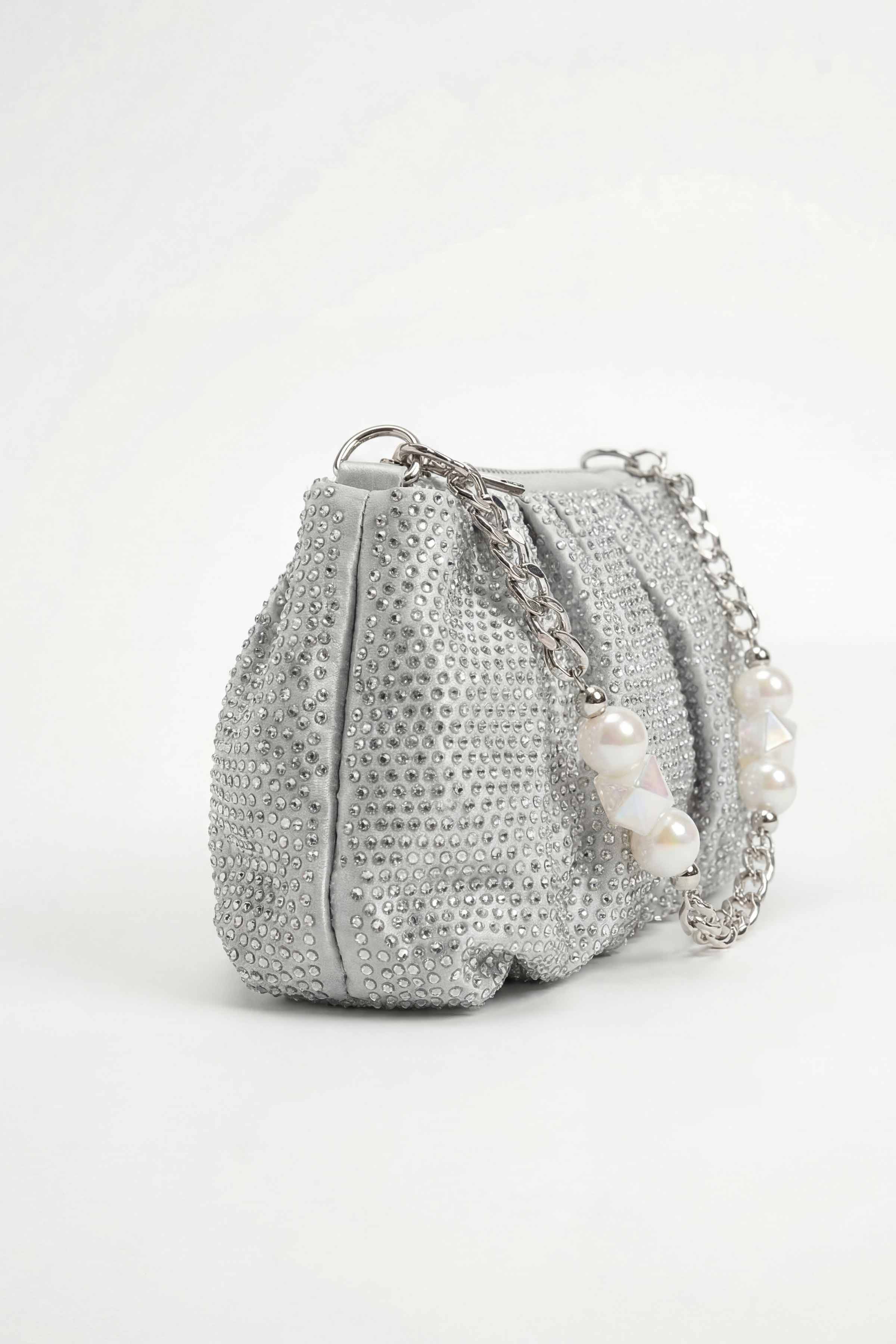 Silver Clutch-448582120