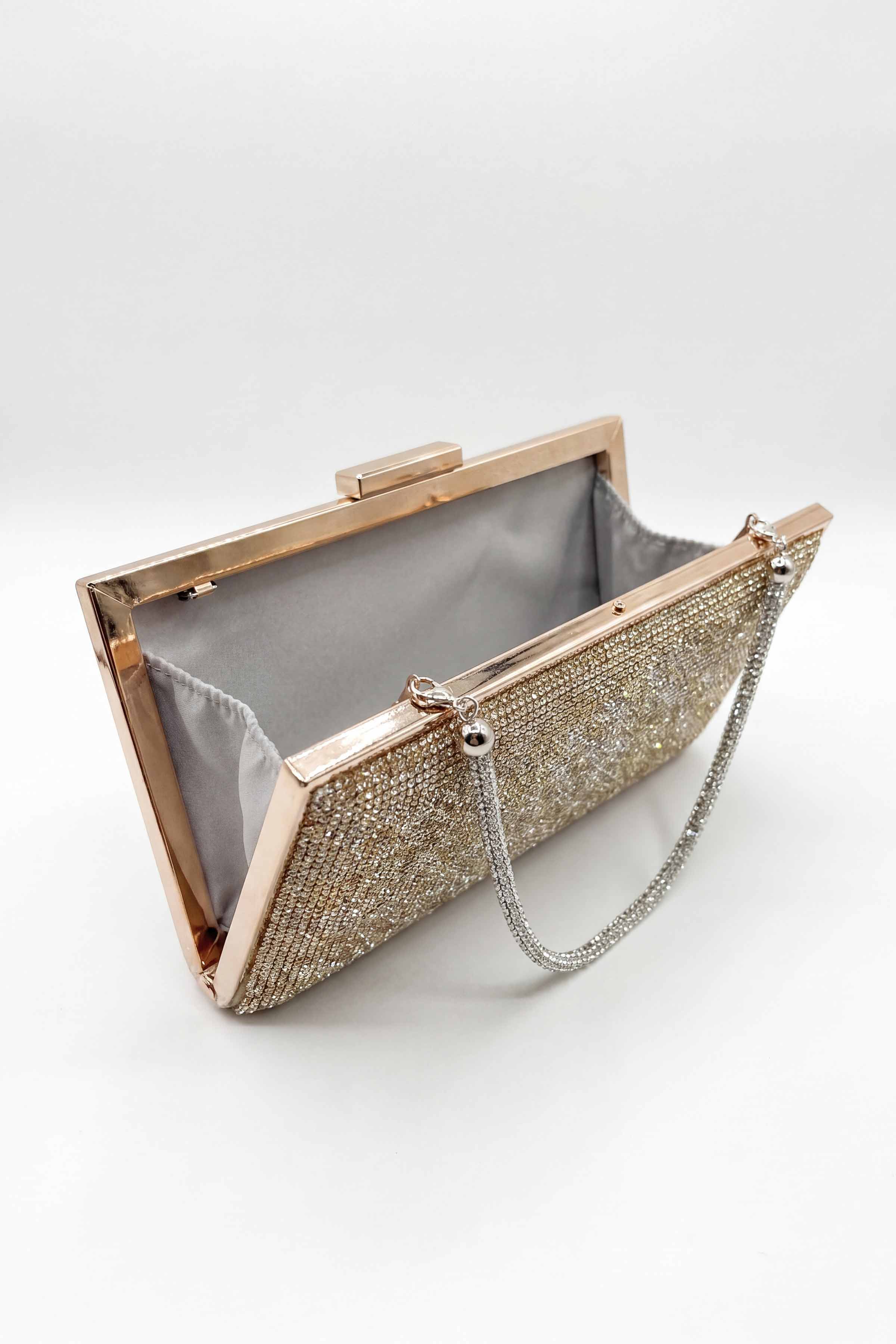 Gold & Silver Clutch-448632119