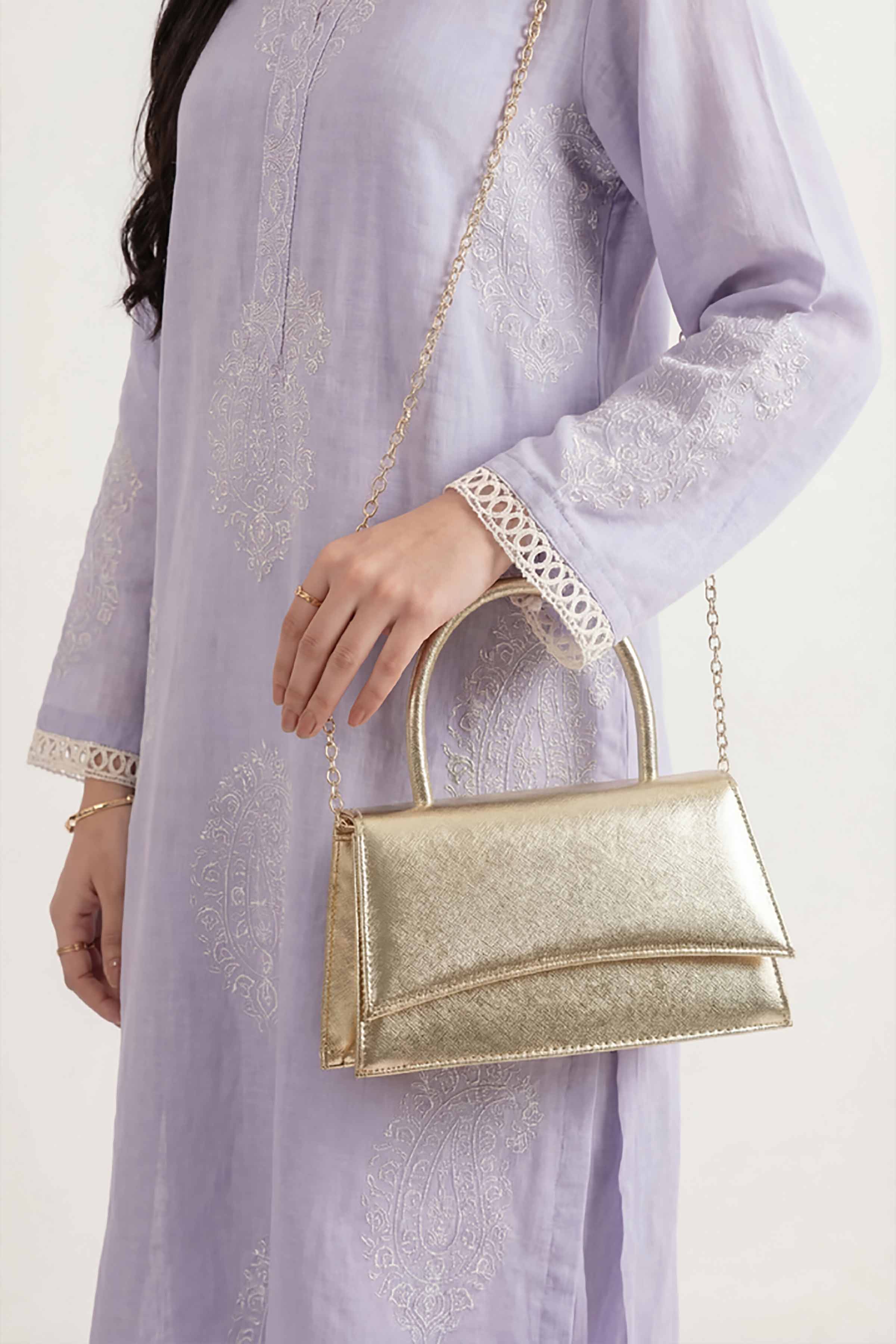 Gold Clutch-448692119