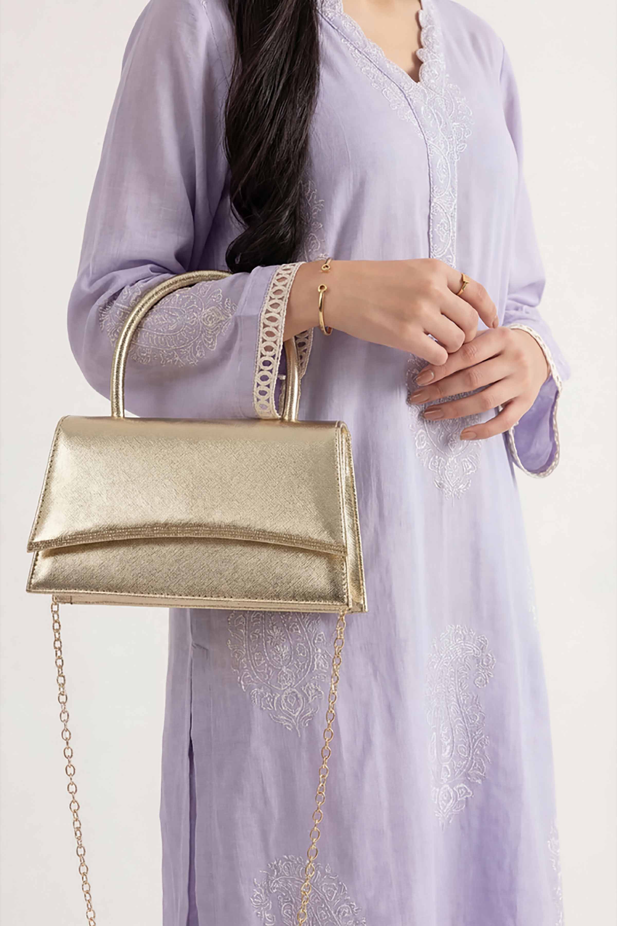 Gold Clutch-448692119