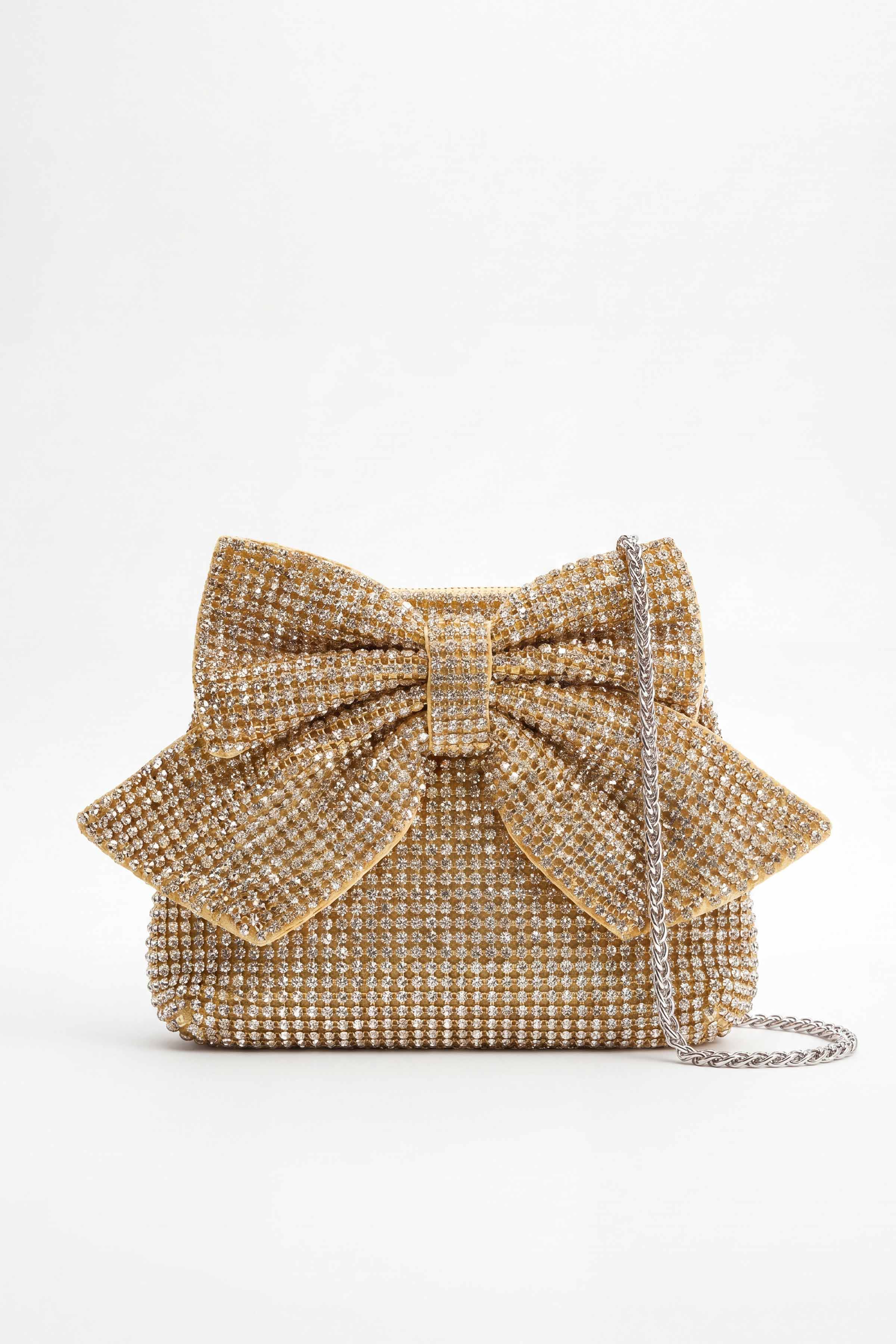 Gold Clutch-448722119