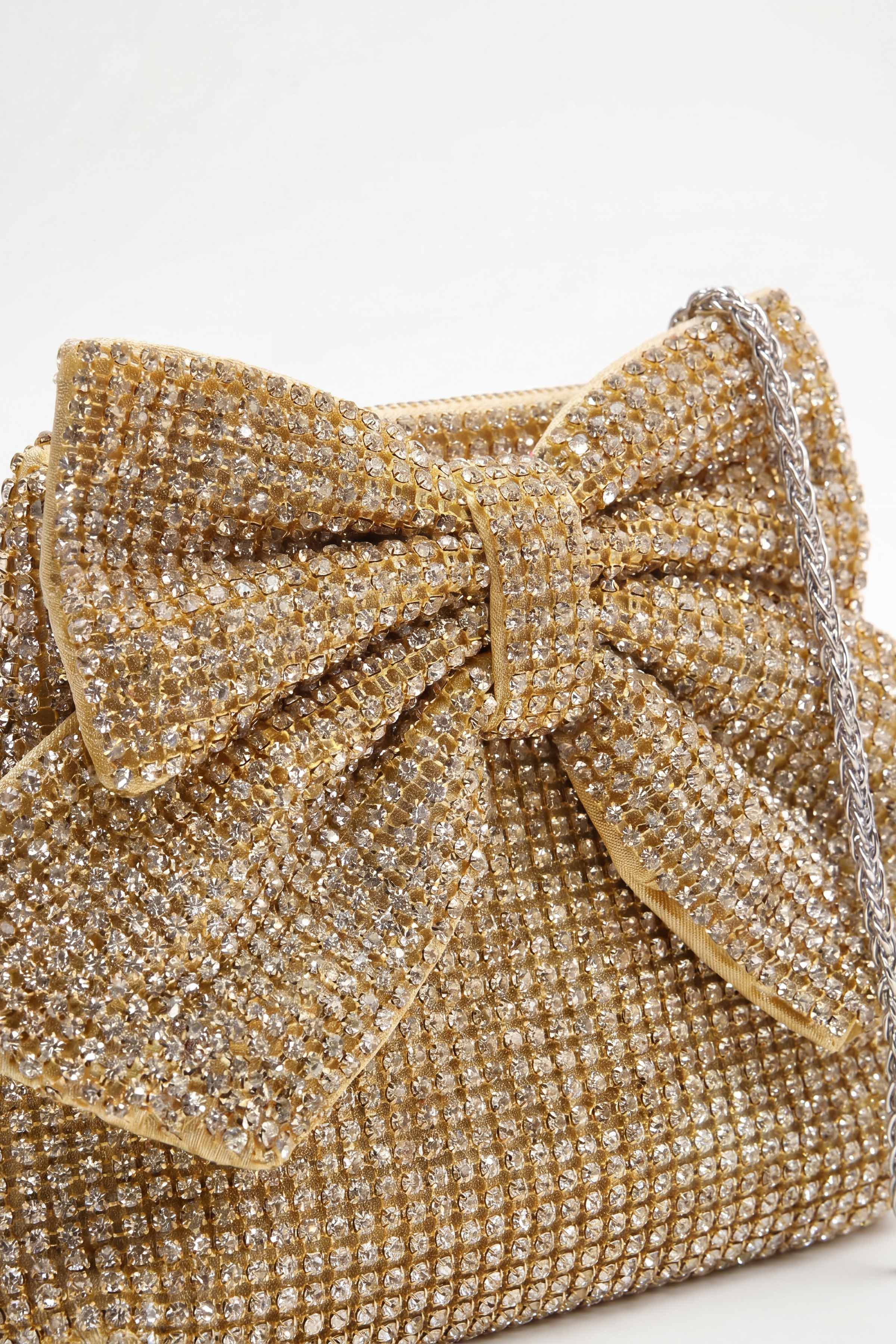 Gold Clutch-448722119