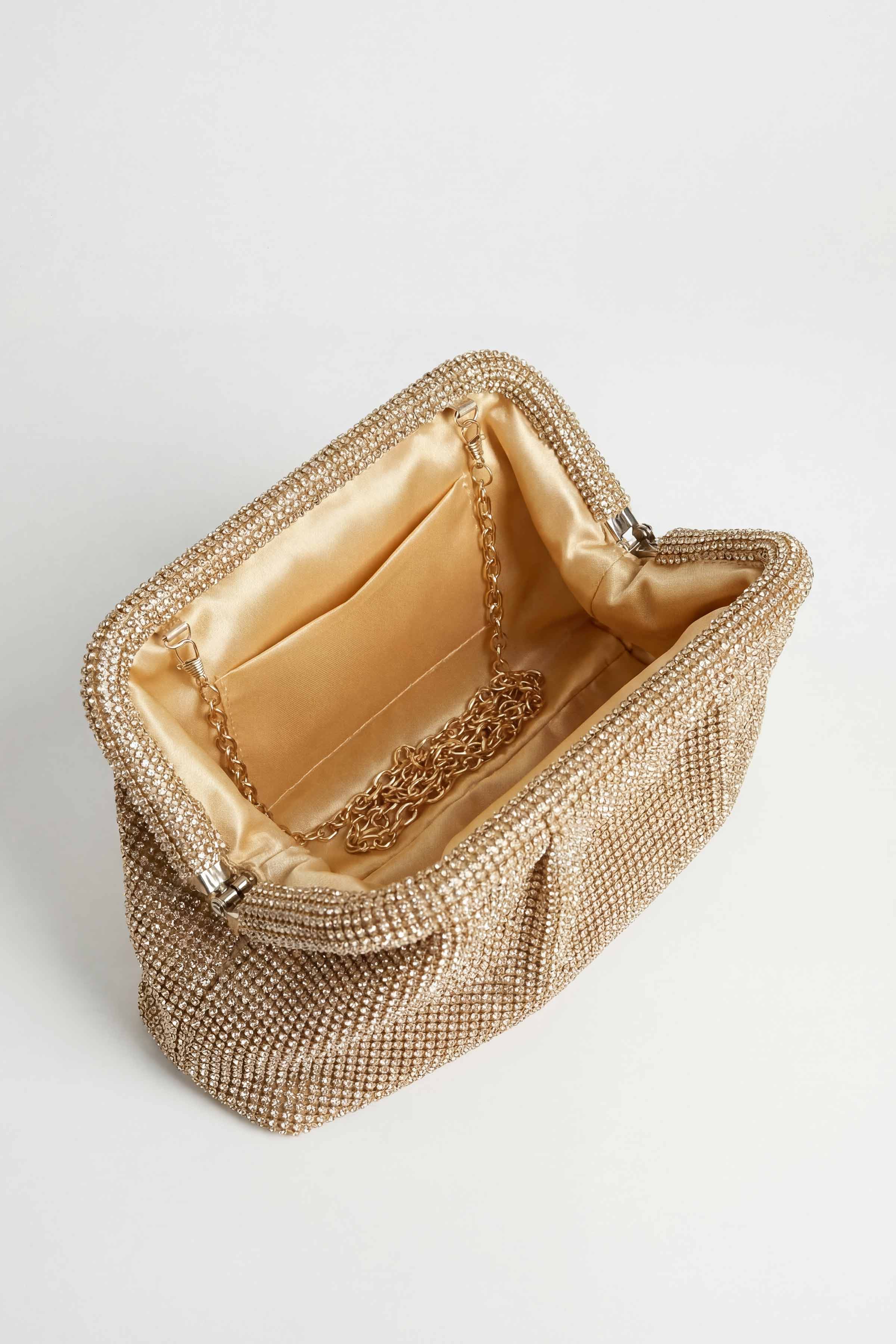 Gold Clutch-448742119