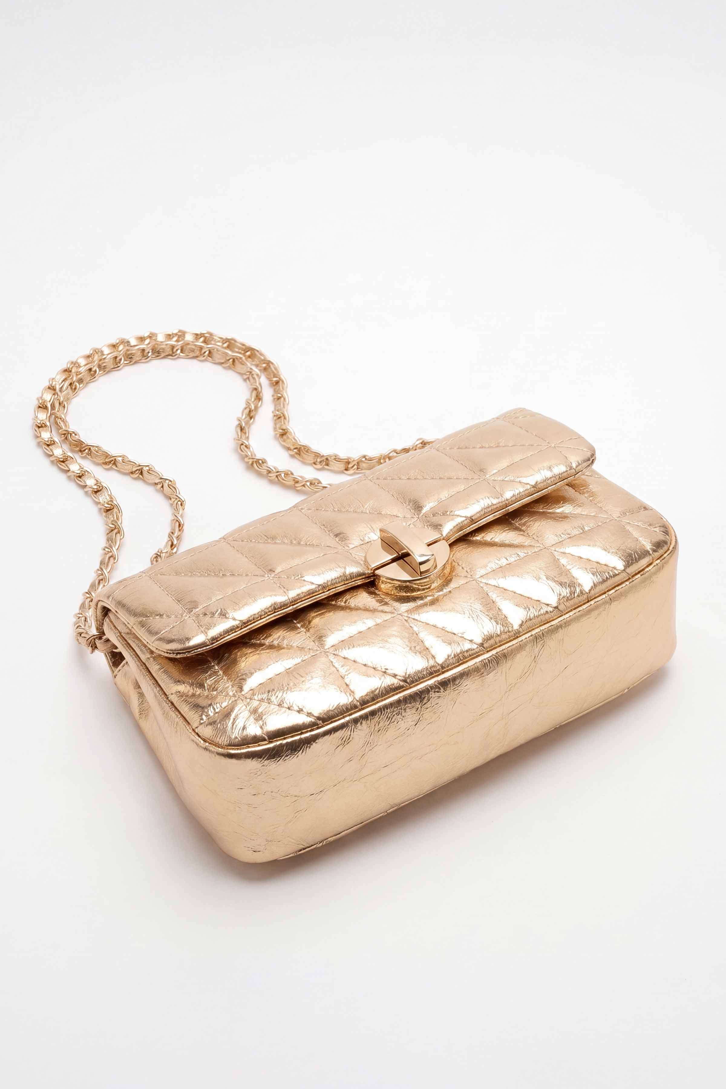 Gold Evening Bag-448782119