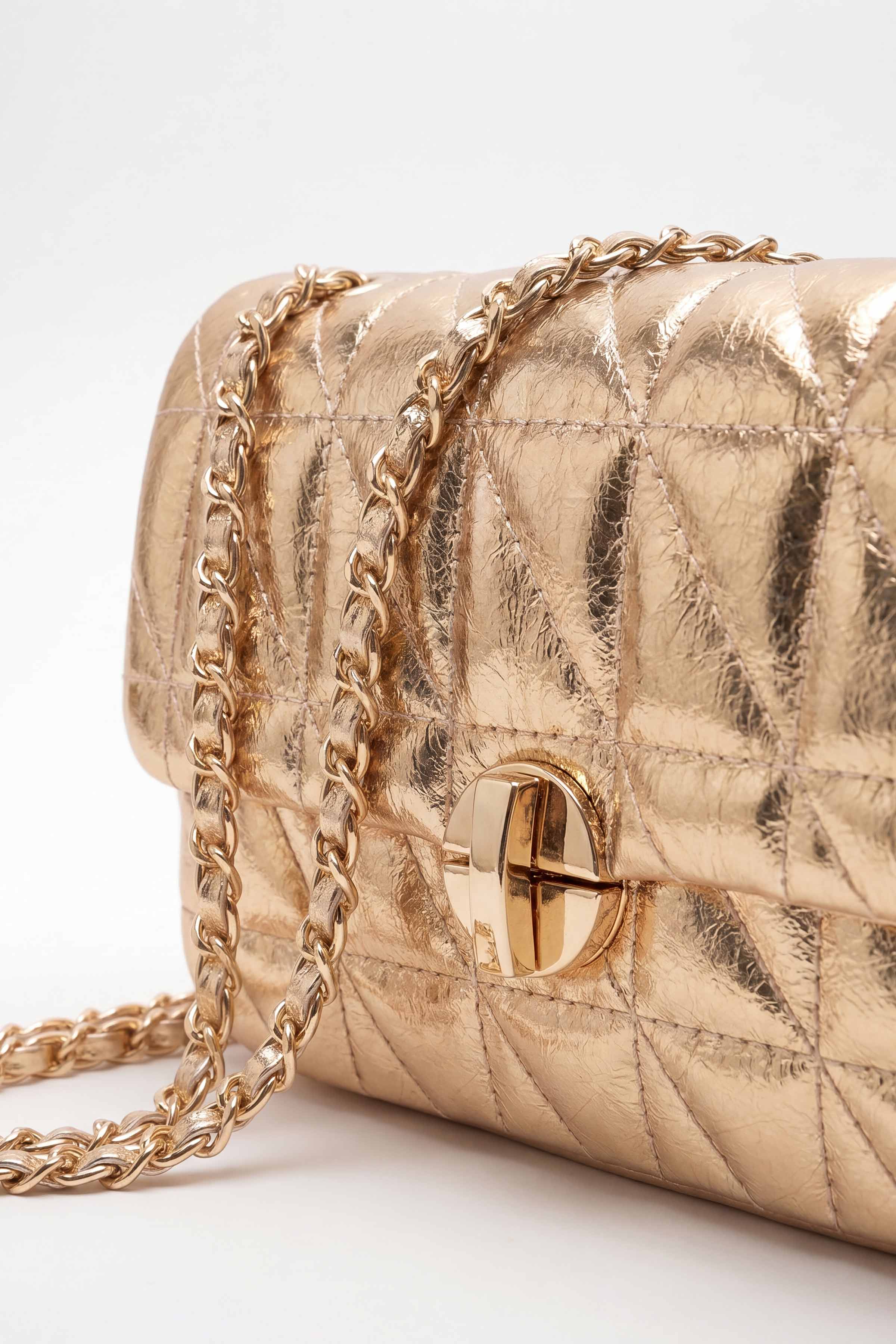 Gold Evening Bag-448782119