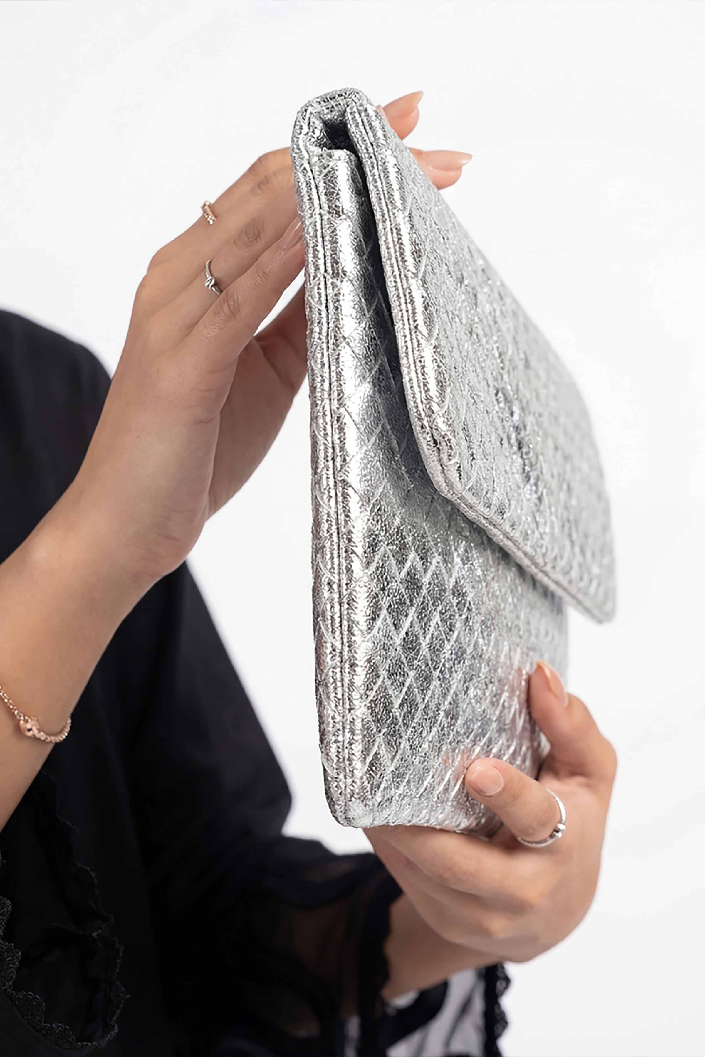 Silver Evening Bag-448792120