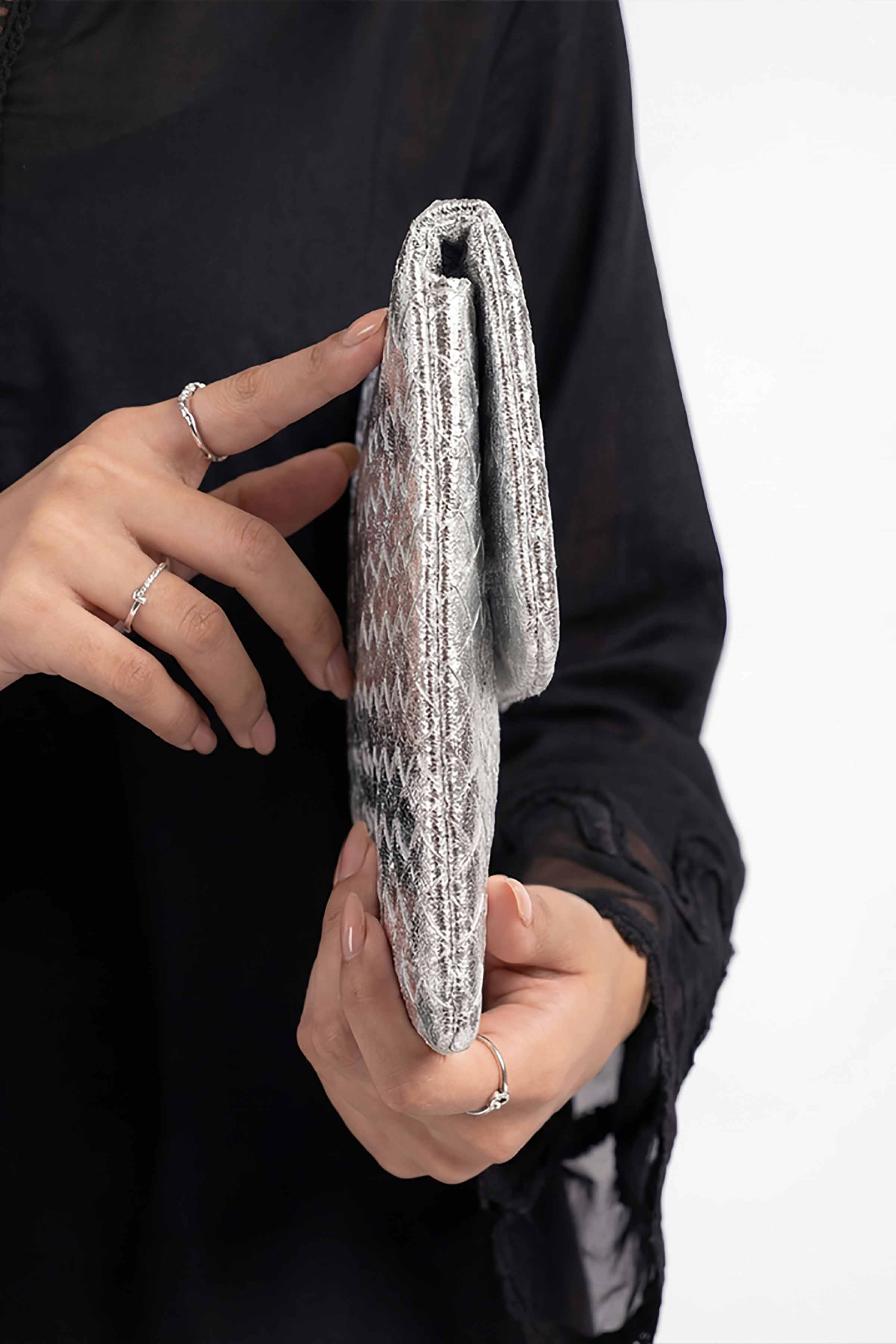 Silver Evening Bag-448792120