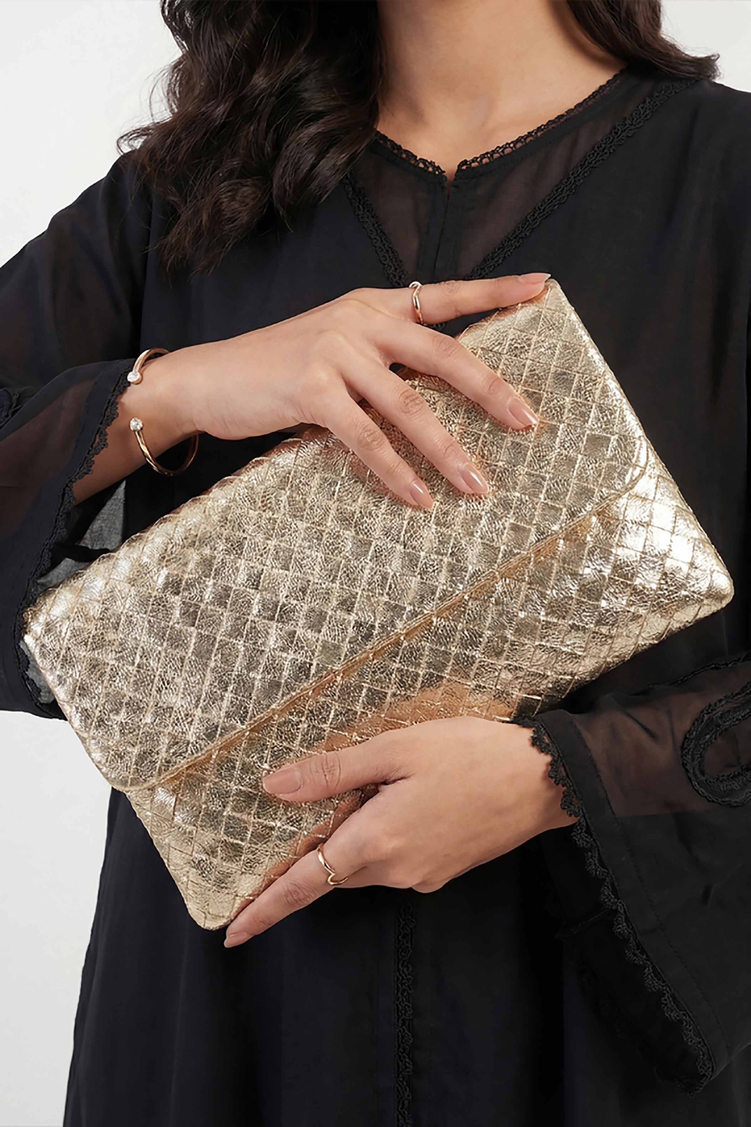 Gold Evening Bag-448792119