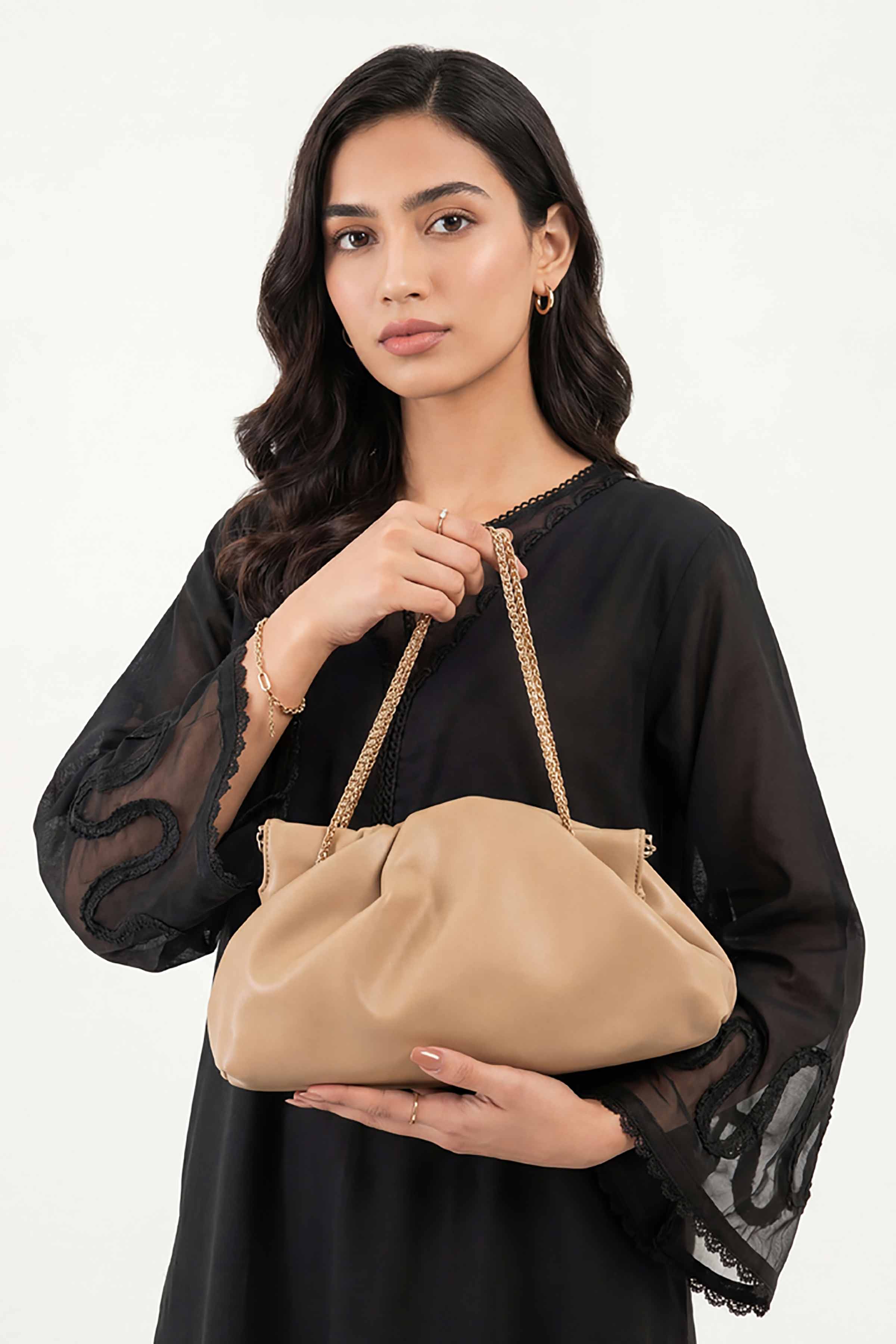 Brown Evening Bag-448842113