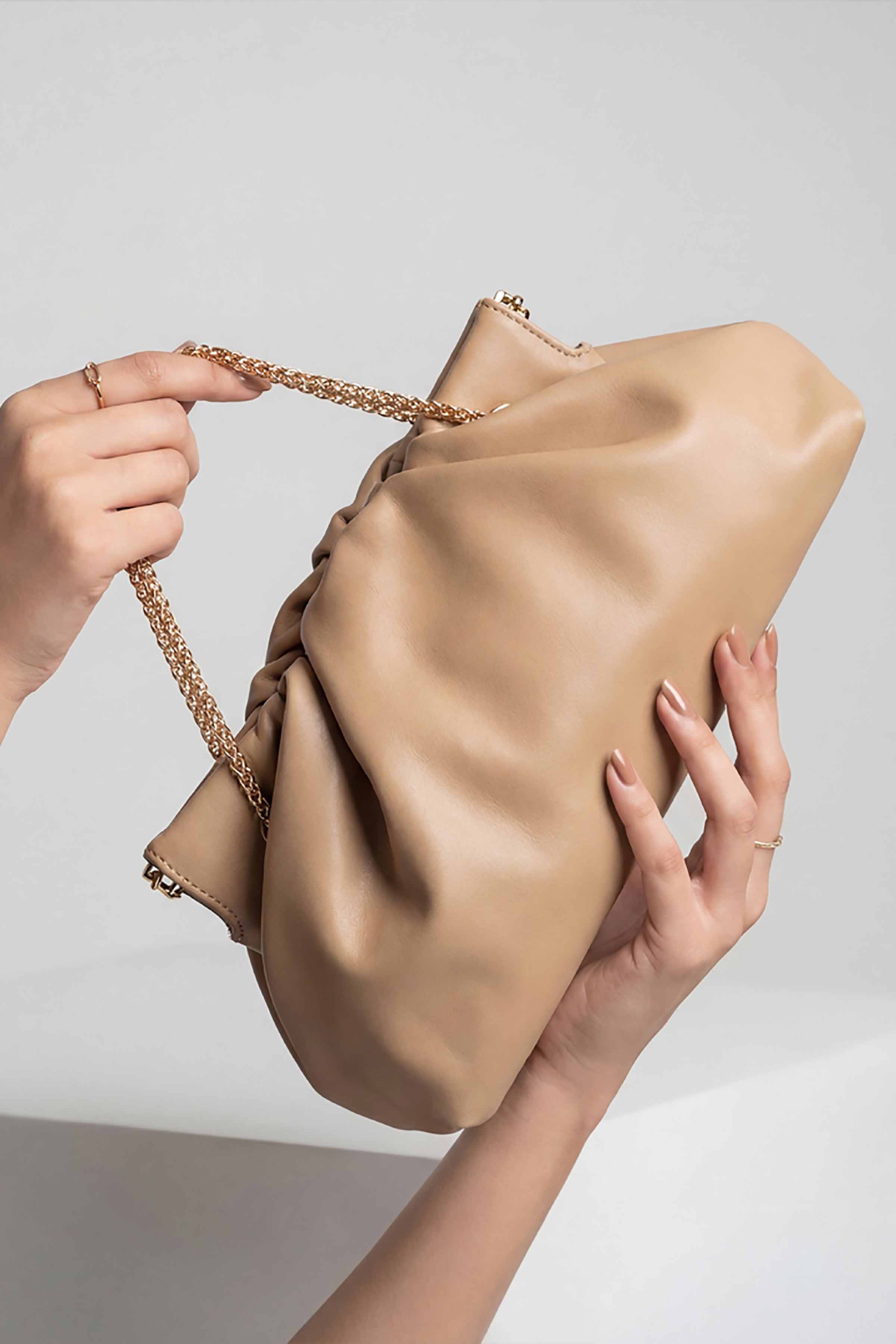 Brown Evening Bag-448842113