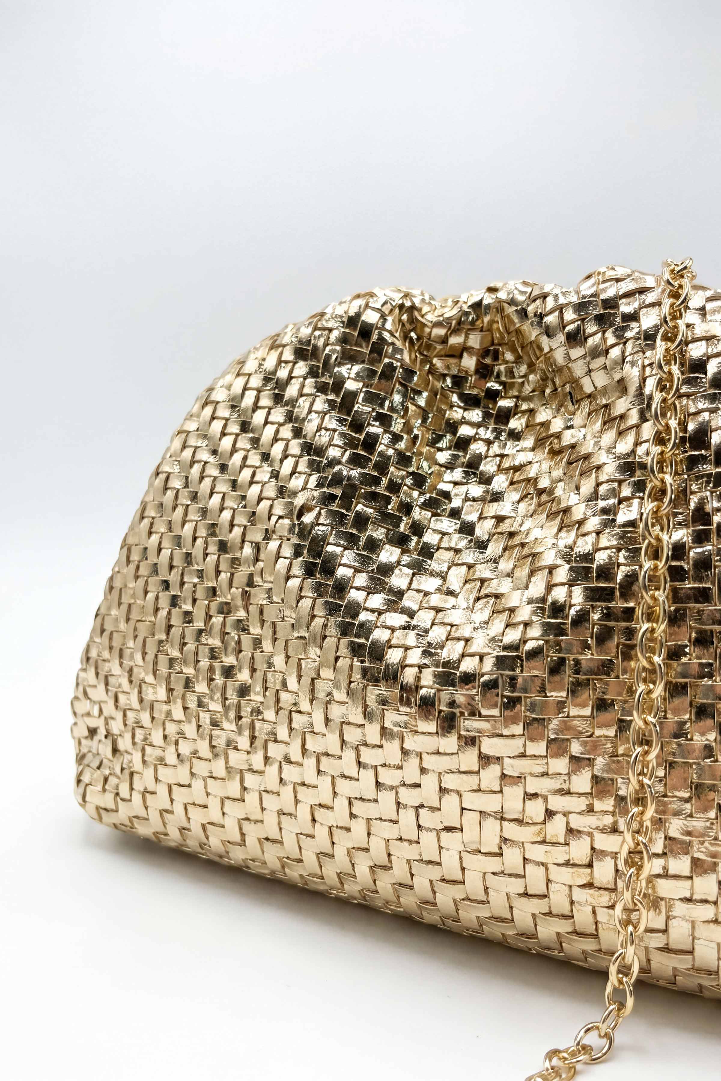 Gold Clutch-448902119