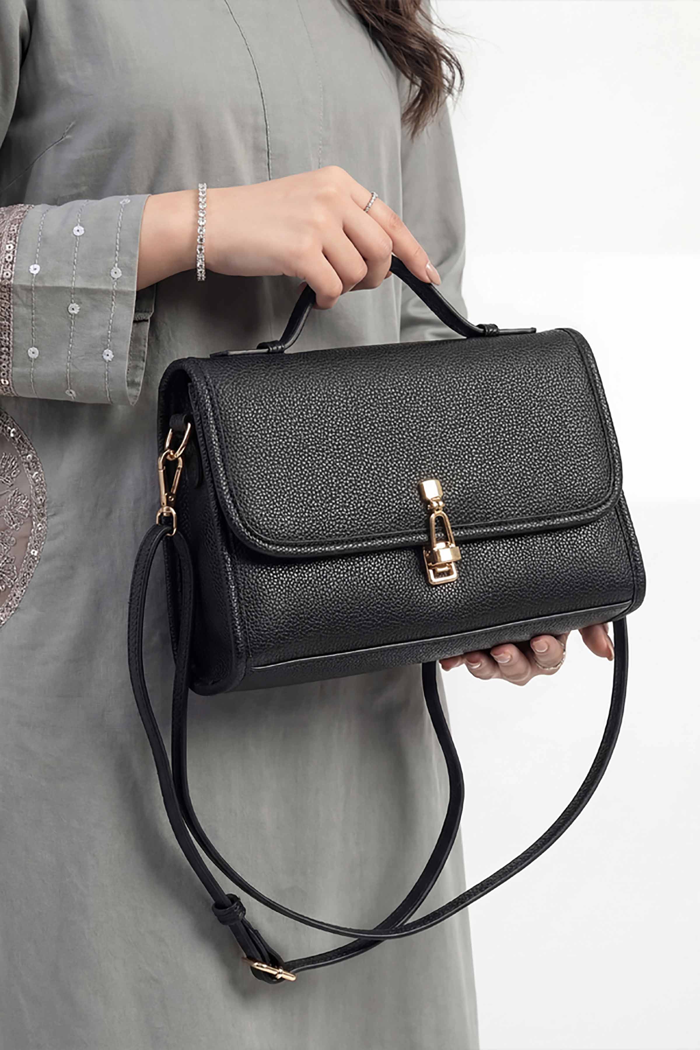 Black Hand Bag-448952103