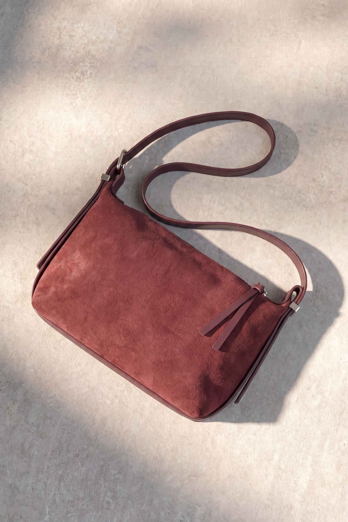 Wine Shoulder Bag-448962122 - for Women - Bag Collection | Nishat | Shop Online