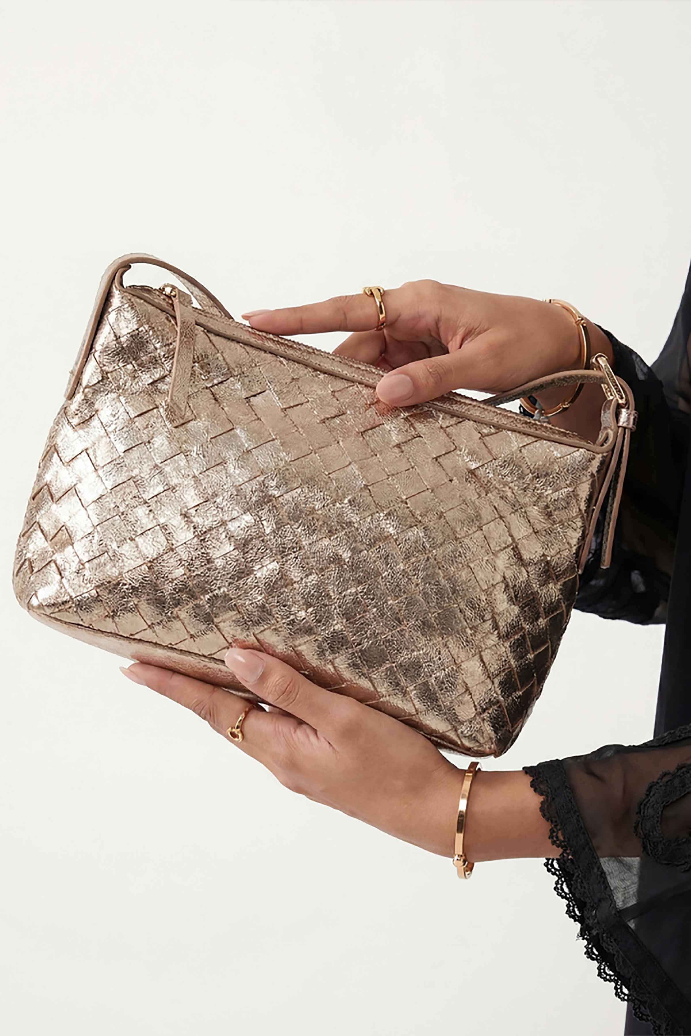 Gold Evening Bag-448982119